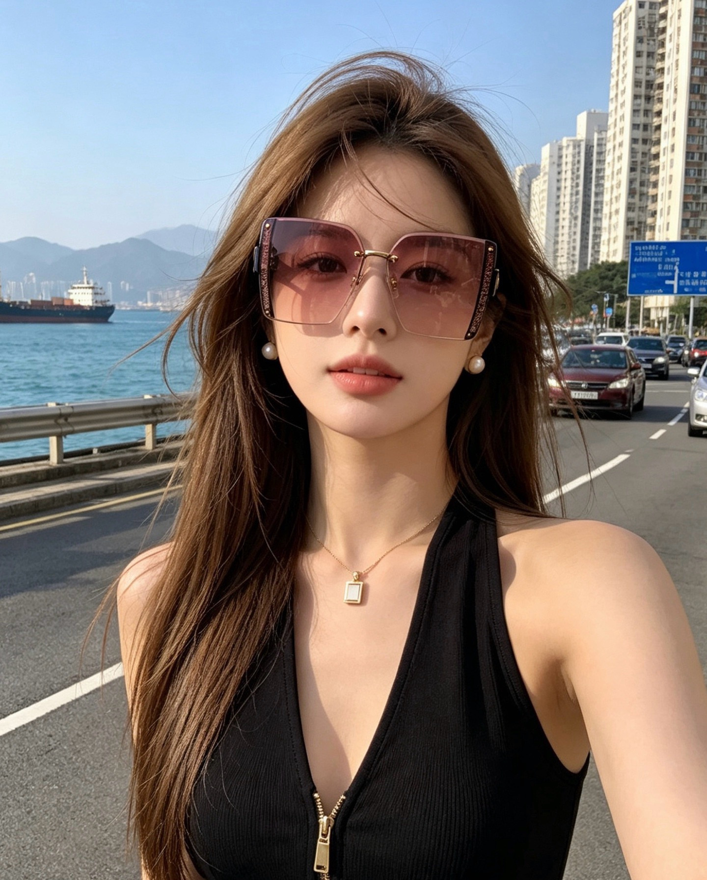 🔺 【DIOR-迪奥】开春新款 潮流爆款 时尚方框太阳镜 高品质 佩戴舒适 网红潮款墨镜 型号：D2365