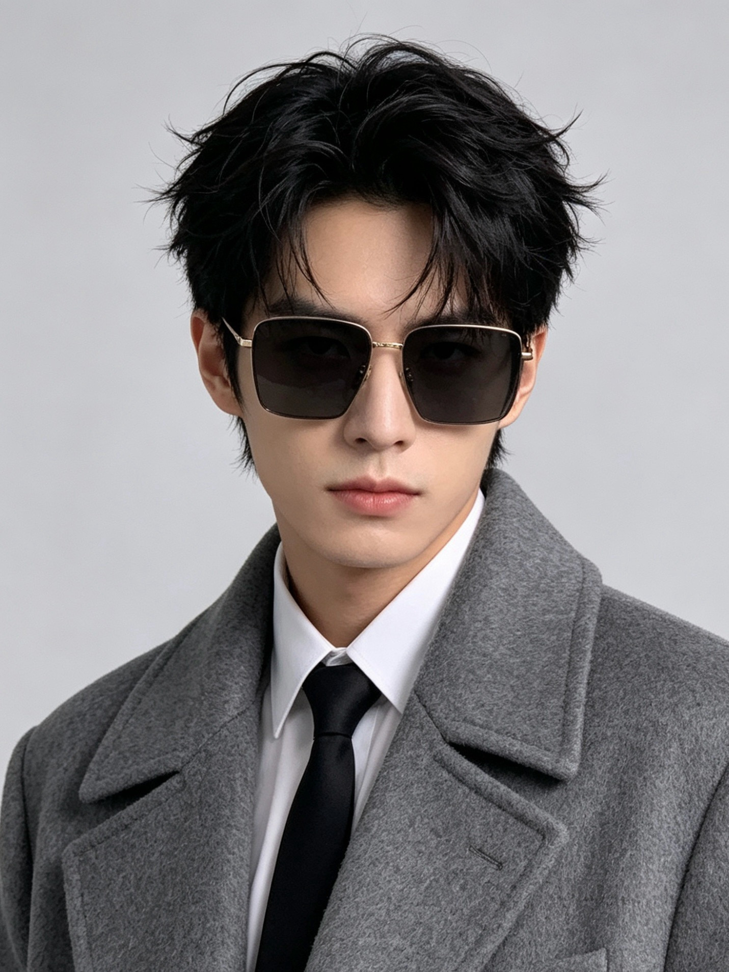 GUCCI 男款炫彩飞行员偏光太阳镜 ❤️材质：高清尼龙加厚卡槽高清偏光镜片 🌹无边框镜架💕颜👍型号：G4802