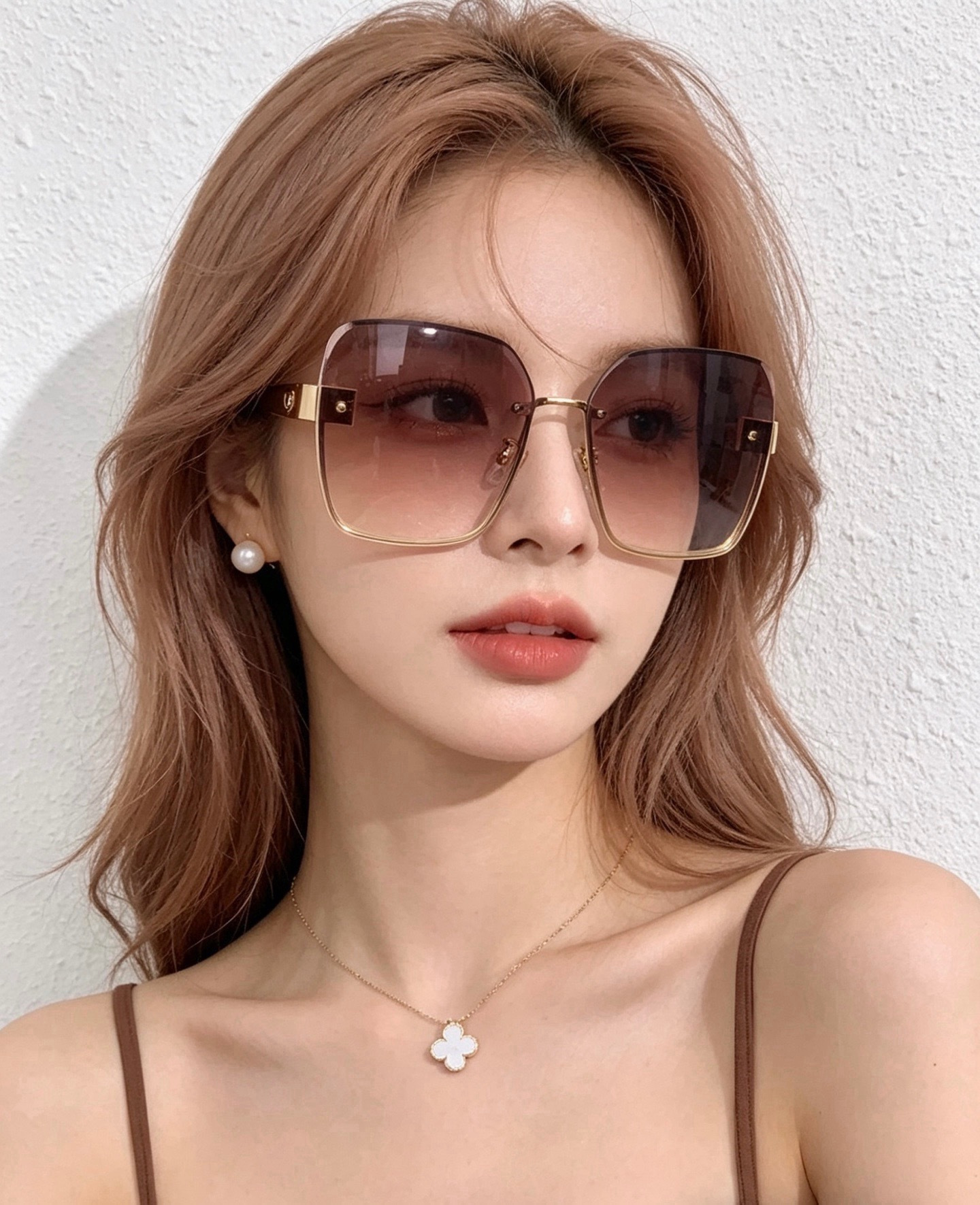 🔺 【香奈儿】开春新款 潮流爆款 时尚方框太阳镜 高品质 佩戴舒适 网红潮款墨镜 女士高清加厚偏光太阳镜🕶️ 🎉高品质T