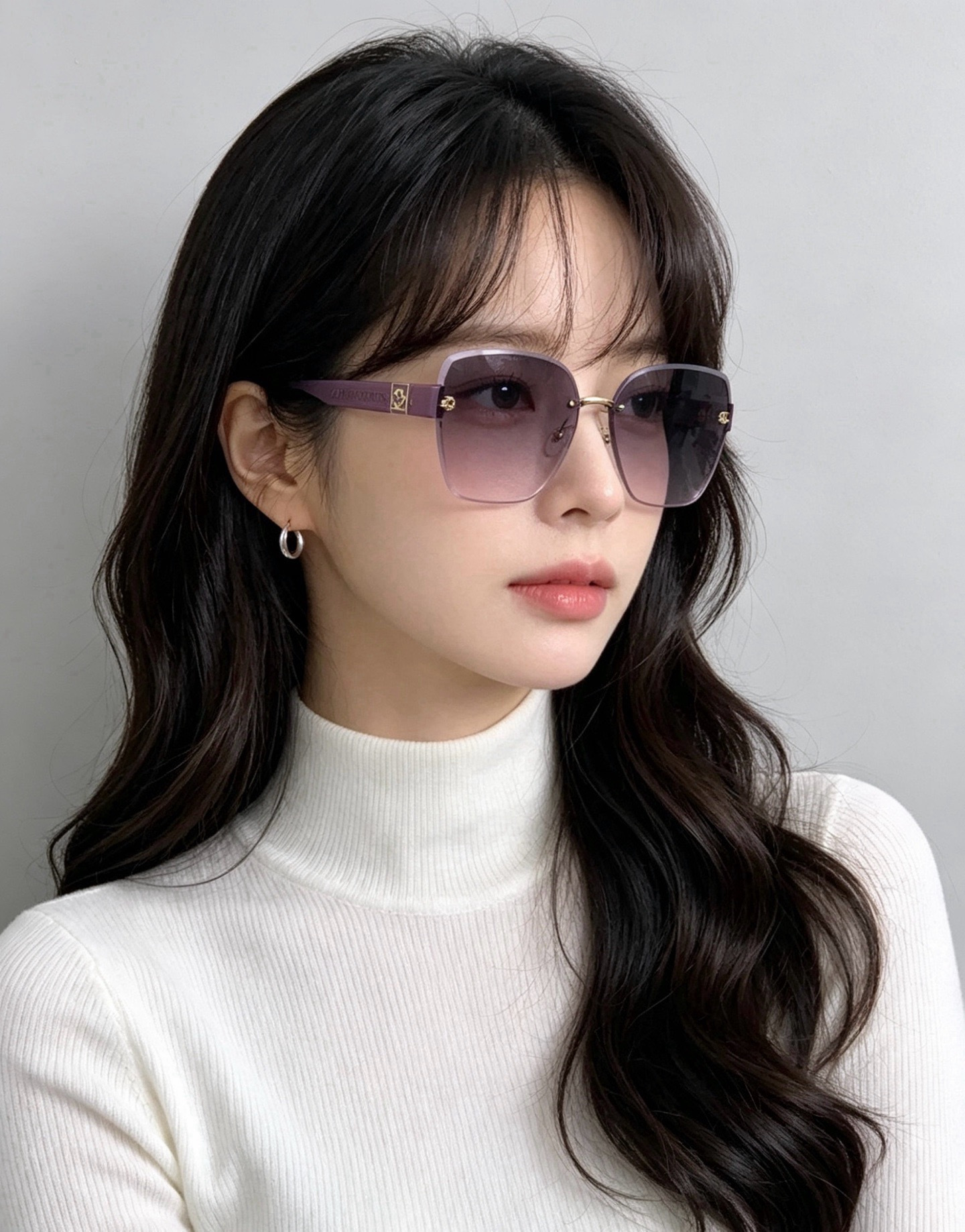 🔺 【香奈儿】开春新款 潮流爆款 时尚方框太阳镜 高品质 佩戴舒适 网红潮款墨镜 女士高清加厚偏光太阳镜🕶️ 🎉高品质T