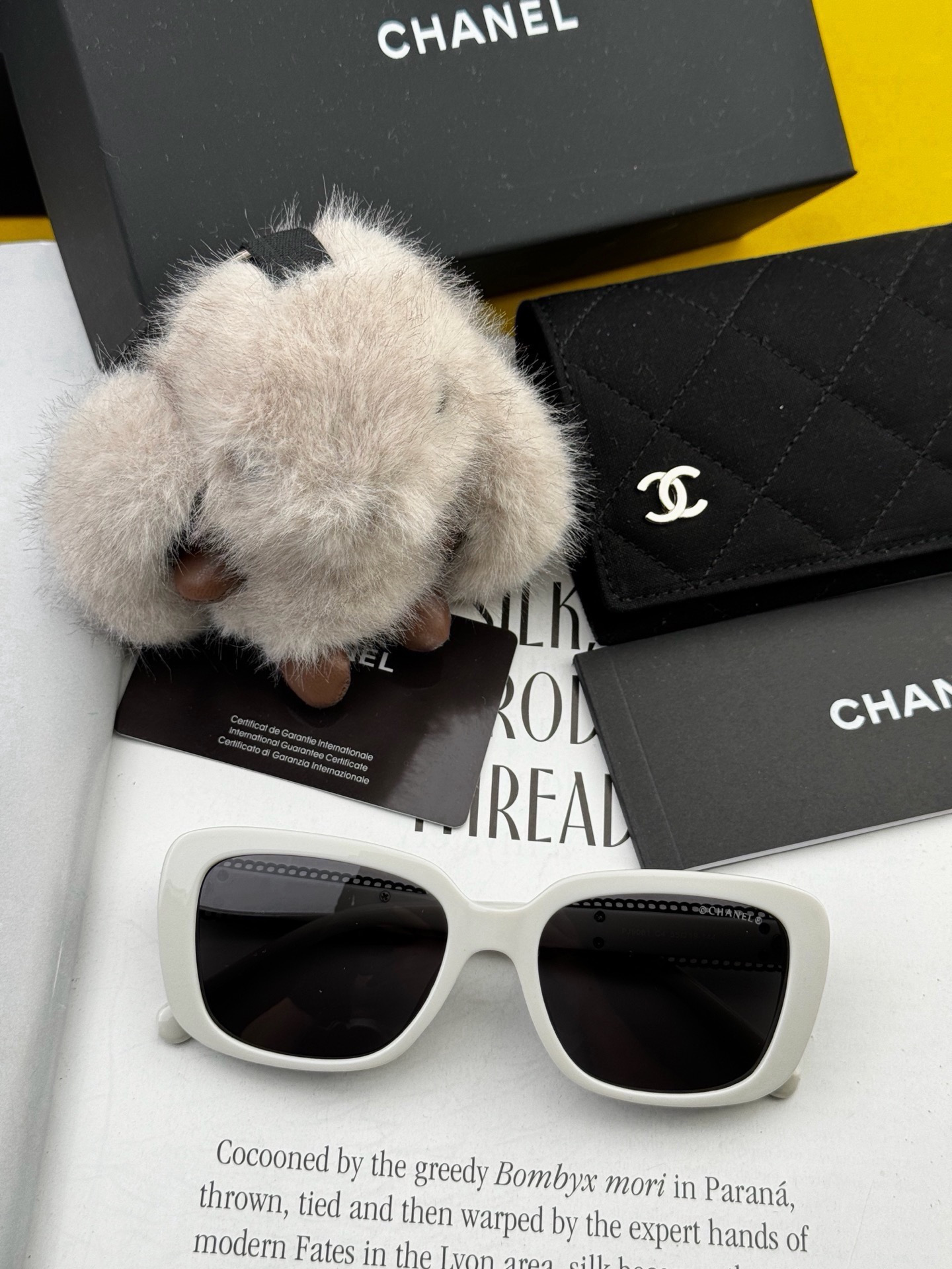 【CHANEL】香奈儿 新款潮流爆款 时尚方框太阳镜 佩戴舒适 网红潮款墨镜  女士高清加厚偏光太阳镜🕶️ 🎉高品质TR