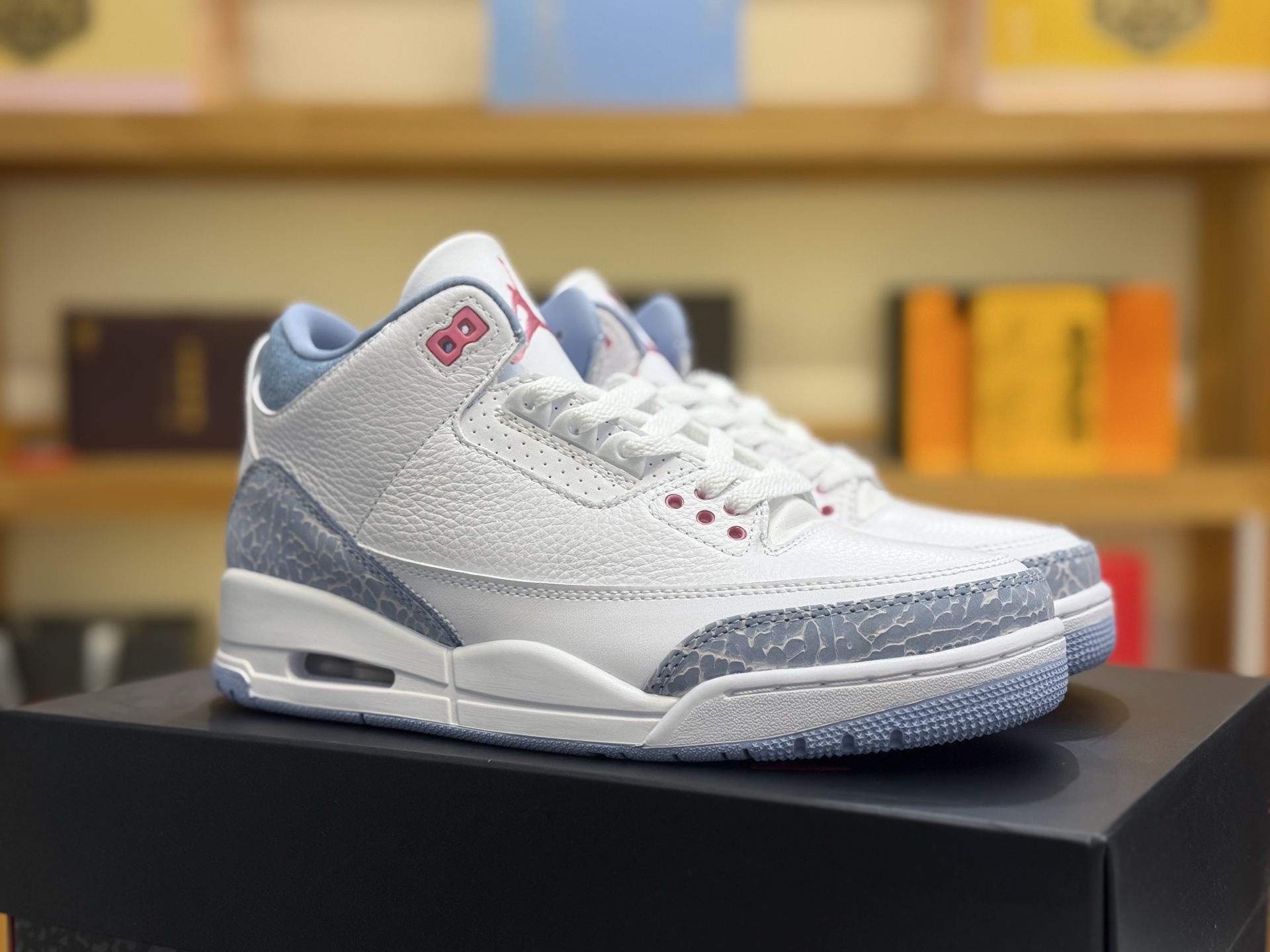 Air Jordan 3 Retro White and Cobalt Bliss HQ0784-101