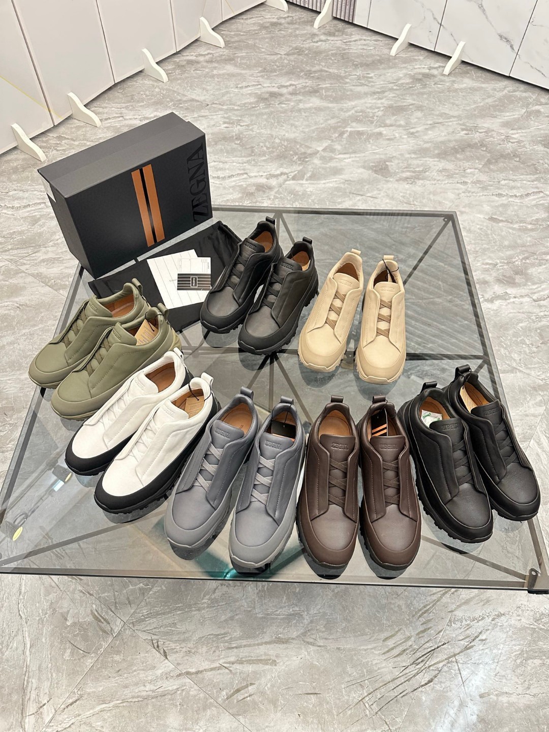 Zegna todos los colores están disponibles, forro de piel de vaca de piel de vaca, 38-47, durante tod