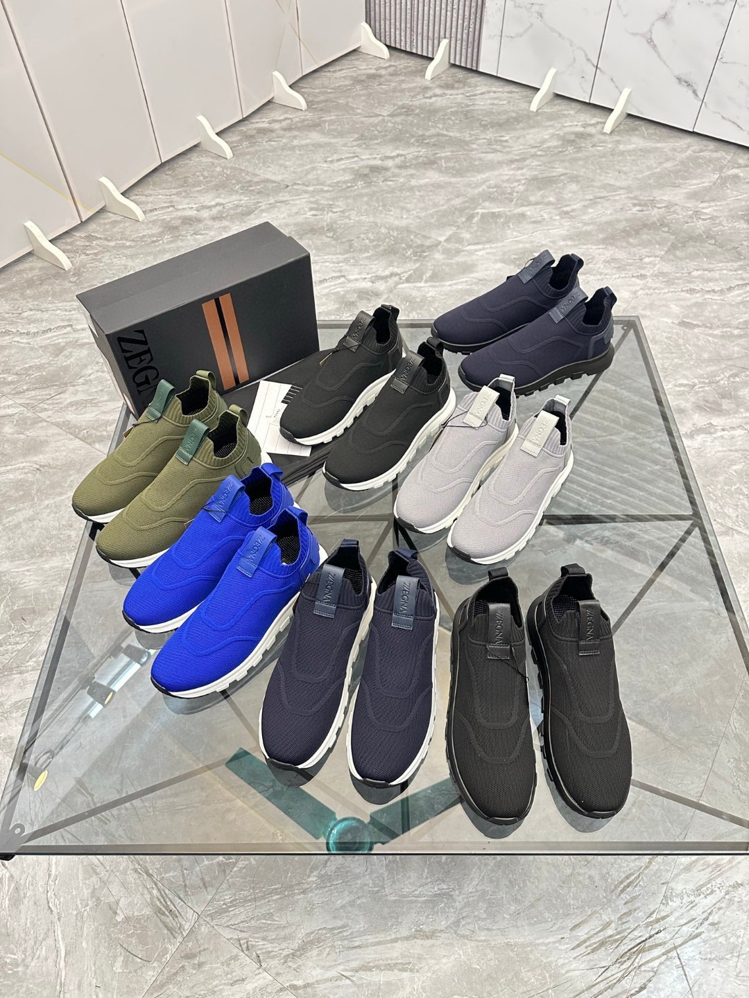 Zegna todos los colores están disponibles, forro de piel de vaca de piel de vaca, 38-47, durante tod
