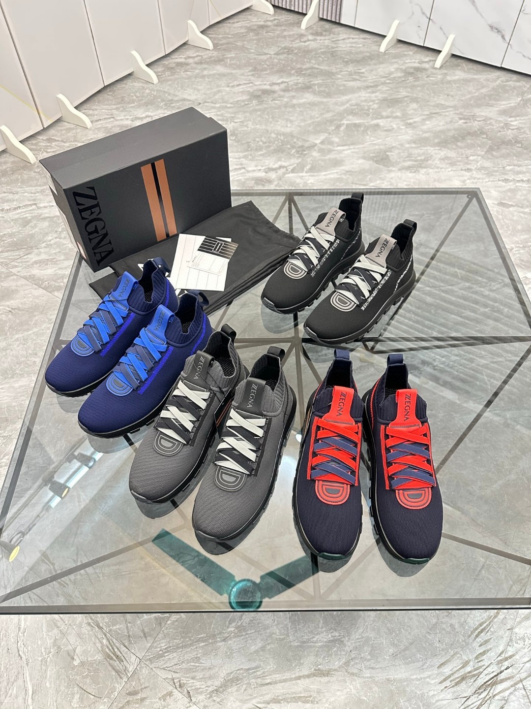 Zegna todos los colores están disponibles, forro de piel de vaca de piel de vaca, 38-47, durante tod