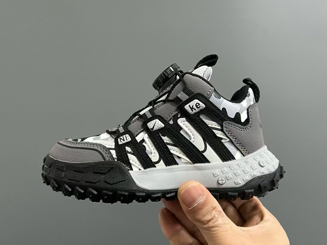 图片[4]-🔥NIKE新款轮胎底3代（灰色） 👟27-37 🌈冬款加厚运动登山鞋，不仅保暖防滑耐磨 同时也采用了旋钮锁扣 为孩子解决了一个自理问题强烈推荐入手一双👍👍-选品中心
