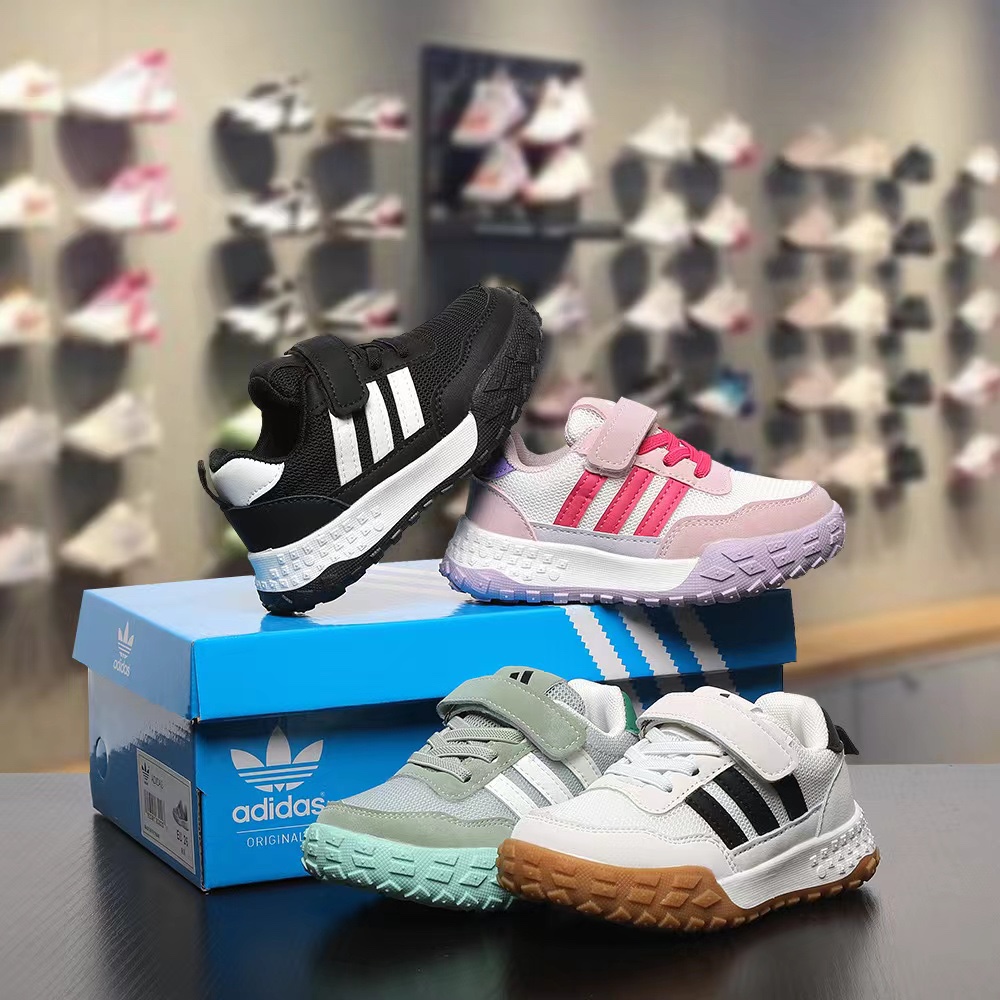 图片[8]-双十一 特码数齐全4000双现货 可退换 尺码：26-37码 👀又发现一双超好看的运动鞋 AD 新款三条杠魔术贴网面运动鞋，采用透气网面搭配多层次流线型鞋身🤩质感活力💨时尚气息扑面而来👻魔术贴设计解放双手更方便✅轻量Q弹鞋底，专为跑跳而生🥰MNA175-选品中心