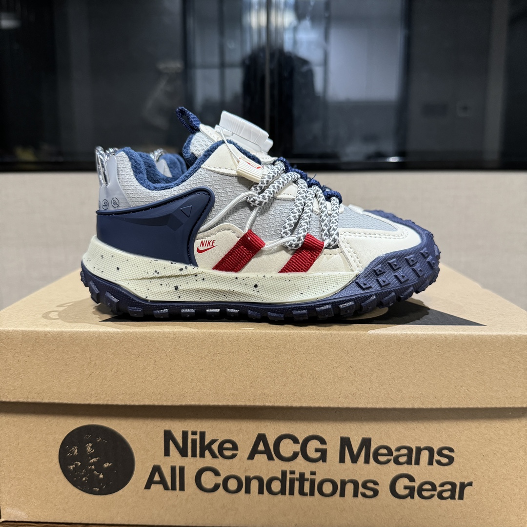 图片[9]-🔥加绒款 NK登山鞋一代27-37 内里保暖绒特别的细腻亲肤，上脚不会有扎脚的感觉和任何不适~～这精致的旋钮扣，旋钮科技设计，一提即开，一旋即紧，便携好穿脱。-选品中心