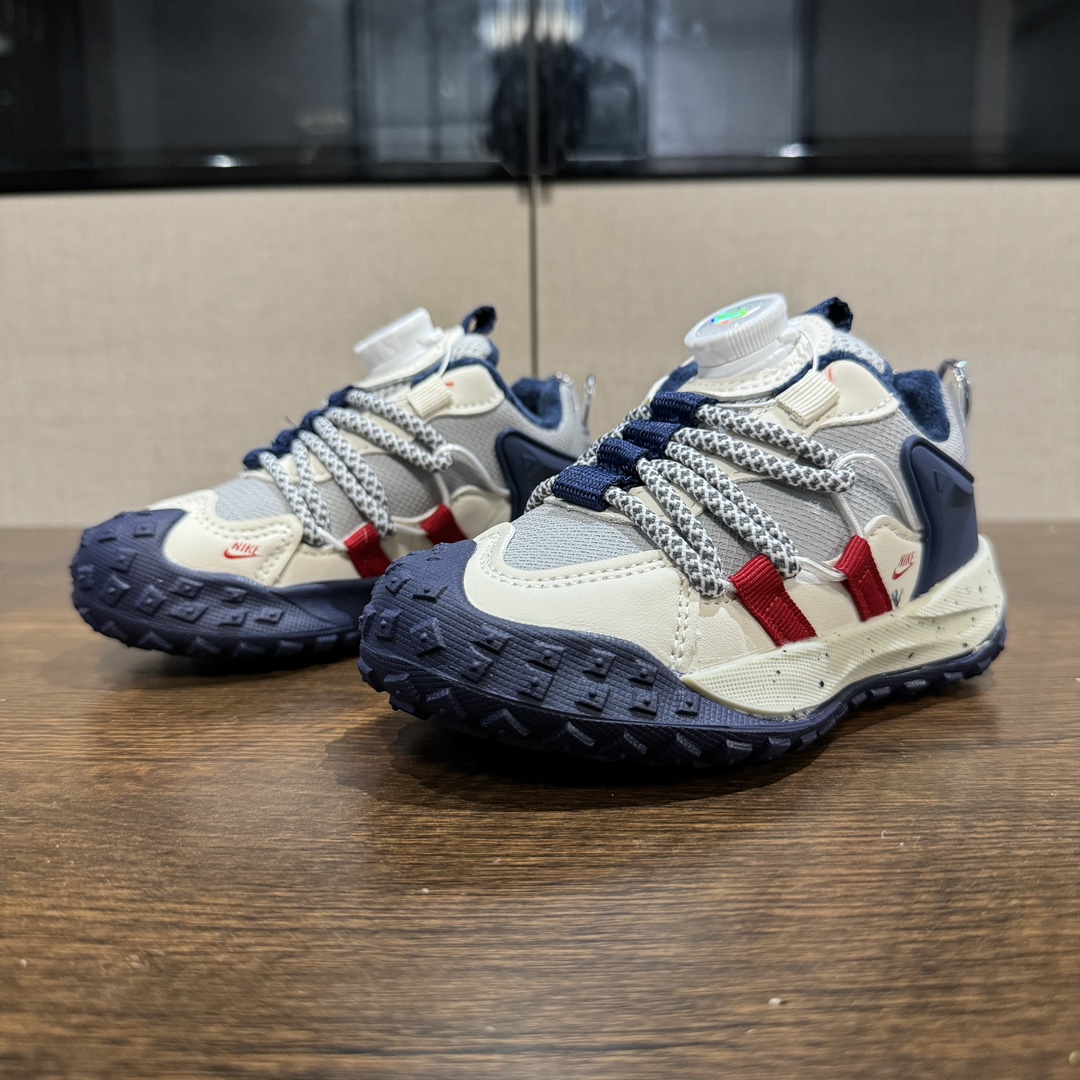 图片[2]-🔥加绒款 NK登山鞋一代27-37 内里保暖绒特别的细腻亲肤，上脚不会有扎脚的感觉和任何不适~～这精致的旋钮扣，旋钮科技设计，一提即开，一旋即紧，便携好穿脱。-选品中心