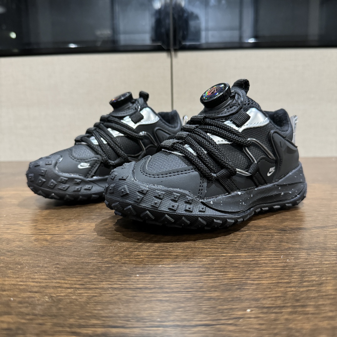 图片[2]-🔥加绒款 NK登山鞋一代27-37 内里保暖绒特别的细腻亲肤，上脚不会有扎脚的感觉和任何不适~～这精致的旋钮扣，旋钮科技设计，一提即开，一旋即紧，便携好穿脱。-选品中心