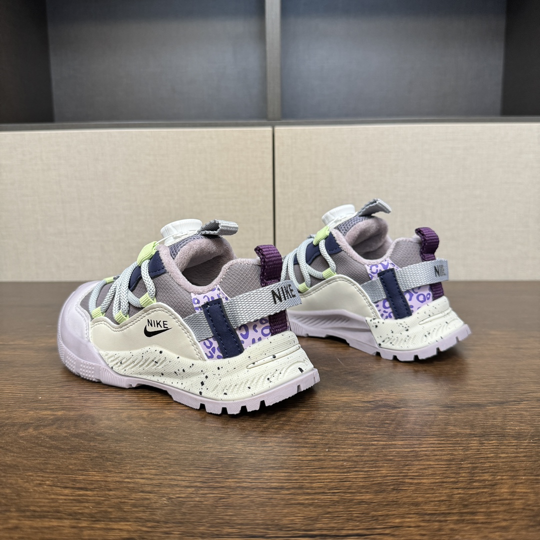 图片[3]-🔥3代加绒款 登山鞋5色（紫色）👟27-37 📣📣放大招 上个大重磅！心心念念的皮面加绒款也出货啦🔥🔥🔥内里保暖绒特别的细腻亲肤，上脚不会有扎脚的感觉和任何不适~～这精致的旋钮扣，旋钮科技设计，一提即开，一旋即紧，便携好穿脱。真的是爱了呀！！穿脱特别方便快捷，适合咱们的小盆友，还能锻炼自主穿脱能力哟✌🏻️-选品中心