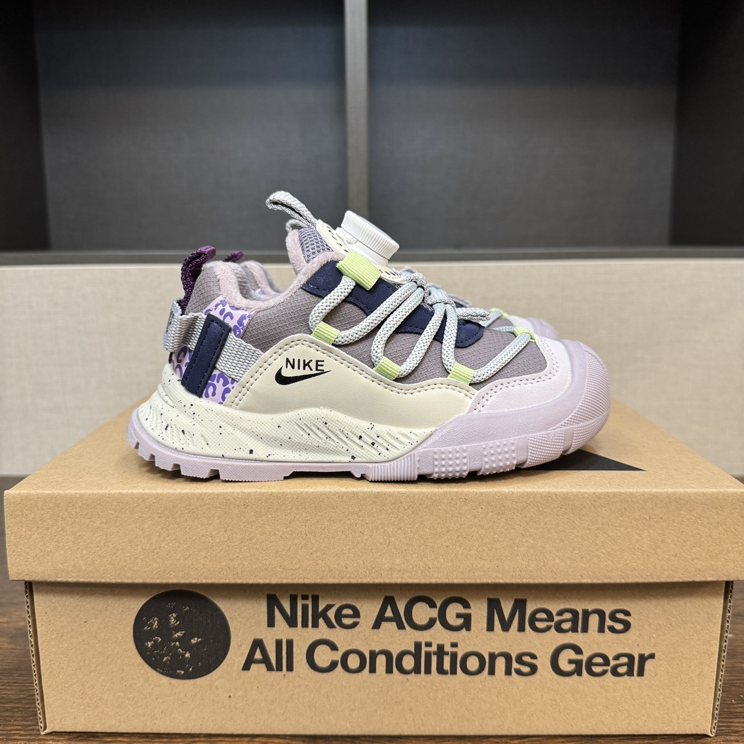 图片[9]-🔥3代加绒款 登山鞋5色（紫色）👟27-37 📣📣放大招 上个大重磅！心心念念的皮面加绒款也出货啦🔥🔥🔥内里保暖绒特别的细腻亲肤，上脚不会有扎脚的感觉和任何不适~～这精致的旋钮扣，旋钮科技设计，一提即开，一旋即紧，便携好穿脱。真的是爱了呀！！穿脱特别方便快捷，适合咱们的小盆友，还能锻炼自主穿脱能力哟✌🏻️-选品中心