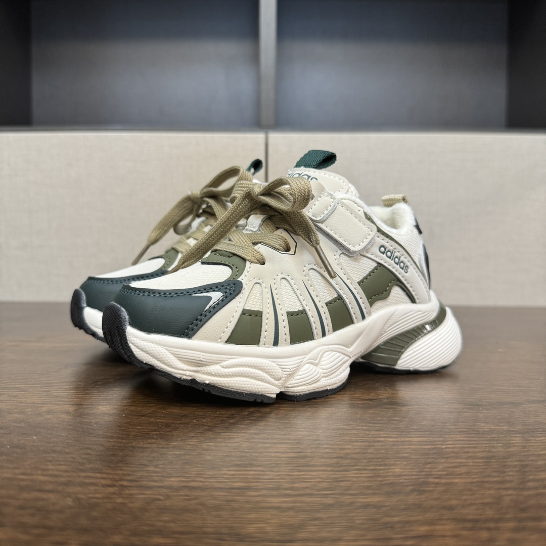 图片[2]-阿迪达斯Adidas 🔥加绒款 豪华版系列低帮厚底增高老爹风复古缓震休闲运动慢跑鞋。原楦原纸版开发版型#采用硬质牛剖革组合牛津布鞋面材质#搭载减震科技恢复性高密EVA中底,防滑耐磨RB橡胶外底❗️-选品中心