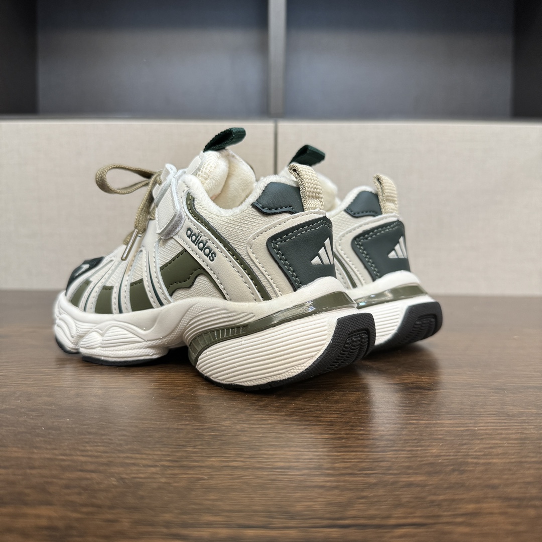 图片[3]-阿迪达斯Adidas 🔥加绒款 豪华版系列低帮厚底增高老爹风复古缓震休闲运动慢跑鞋。原楦原纸版开发版型#采用硬质牛剖革组合牛津布鞋面材质#搭载减震科技恢复性高密EVA中底,防滑耐磨RB橡胶外底❗️-选品中心