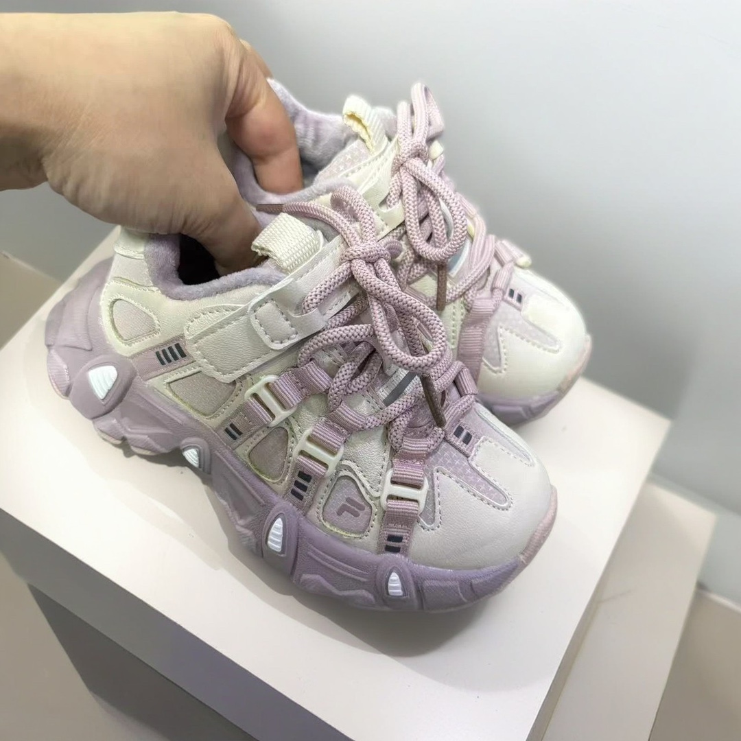 图片[7]-FILE 山脉鞋（机能登山鞋） 加绒儿童魔术贴老爹鞋27-37码 超贴心的加绒款❄️ 魔术贴设计、穿脱超方便✌🏻 老爹款式，百搭又时髦✨-选品中心