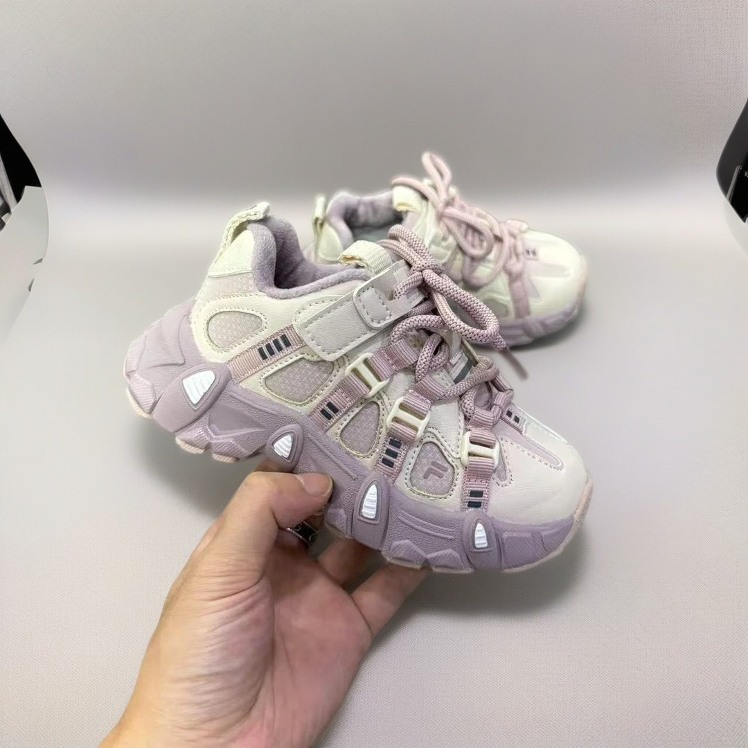 图片[4]-FILE 山脉鞋（机能登山鞋） 加绒儿童魔术贴老爹鞋27-37码 超贴心的加绒款❄️ 魔术贴设计、穿脱超方便✌🏻 老爹款式，百搭又时髦✨-选品中心