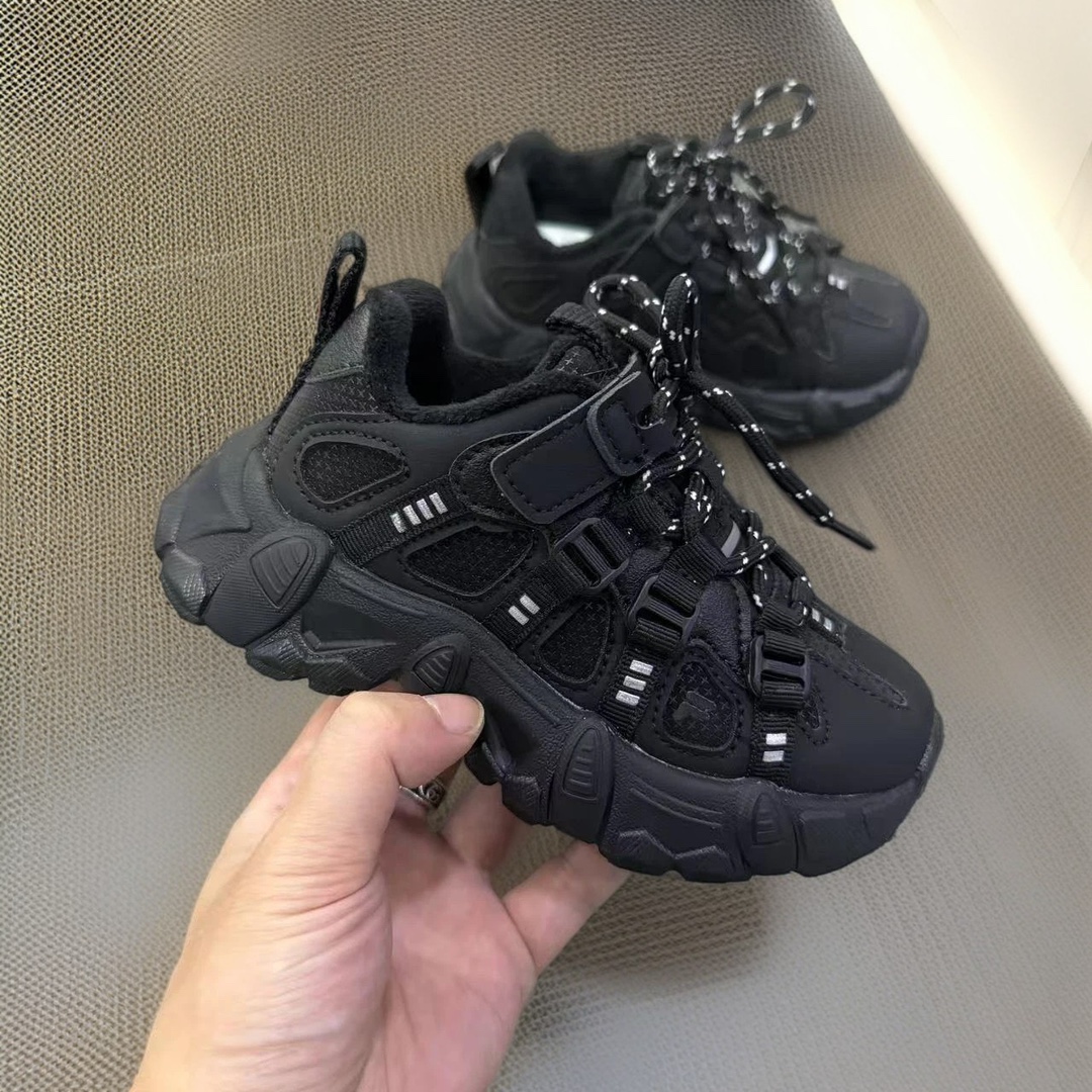 图片[4]-FILE 山脉鞋（机能登山鞋） 加绒儿童魔术贴老爹鞋27-37码 超贴心的加绒款❄️ 魔术贴设计、穿脱超方便✌🏻 老爹款式，百搭又时髦✨-选品中心