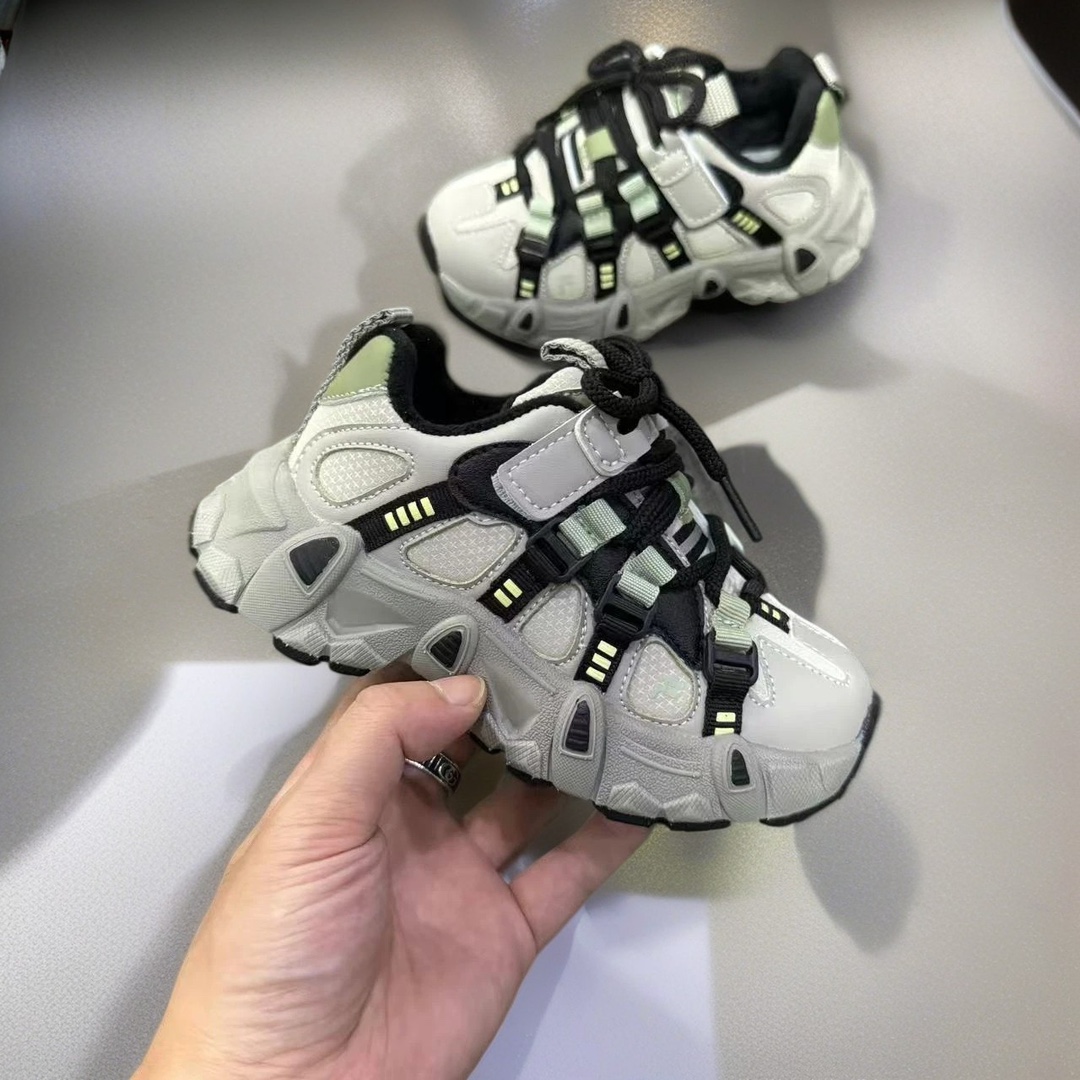 图片[4]-FILE 山脉鞋（机能登山鞋） 加绒儿童魔术贴老爹鞋27-37码 超贴心的加绒款❄️ 魔术贴设计、穿脱超方便✌🏻 老爹款式，百搭又时髦✨-选品中心