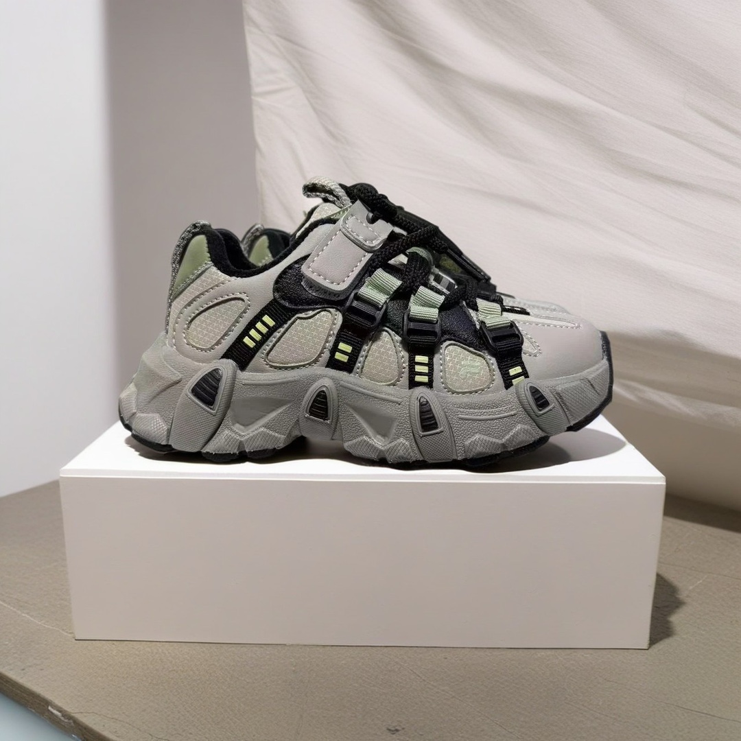 图片[7]-FILE 山脉鞋（机能登山鞋） 加绒儿童魔术贴老爹鞋27-37码 超贴心的加绒款❄️ 魔术贴设计、穿脱超方便✌🏻 老爹款式，百搭又时髦✨-选品中心