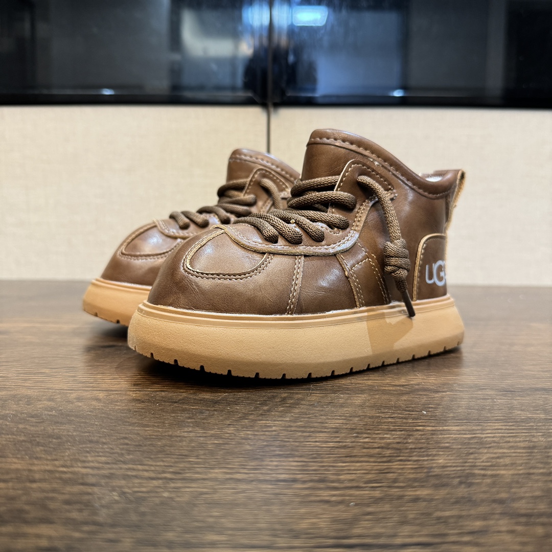 图片[2]-卡皮巴拉皮面款26-38 超爱这一期的鞋子配色简直太高级了瞬间被这款雪地靴戳中心巴😻全鞋身采用顶级牛皮质感🈵🈵，做工细节肉眼🉑见😍穿上保暖显腿长🦵 主要还防水哦-选品中心