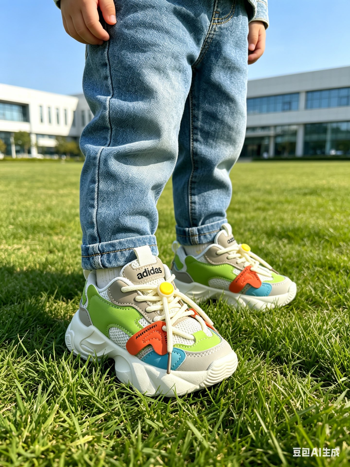 @170, 26-36 Códigos Último modelo 2026 [color][color] Zapatos de papá de colores contrastados para niños y niñas, impre…