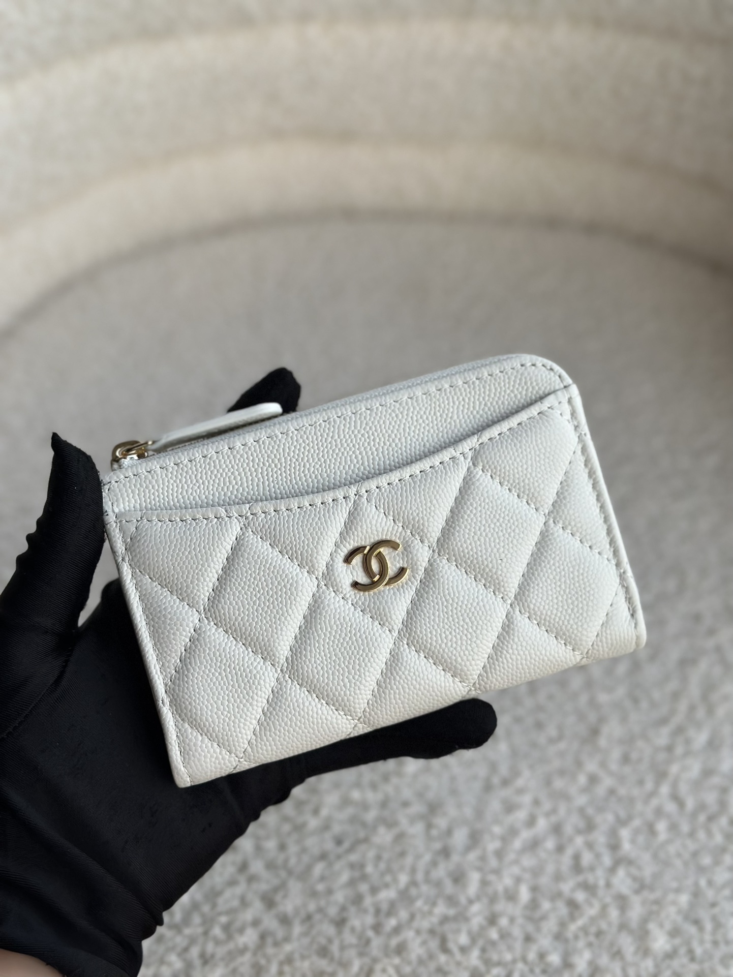 Chanel Classic Flap Bag Wallet Wholesale Replica Shop
 White Gold Hardware