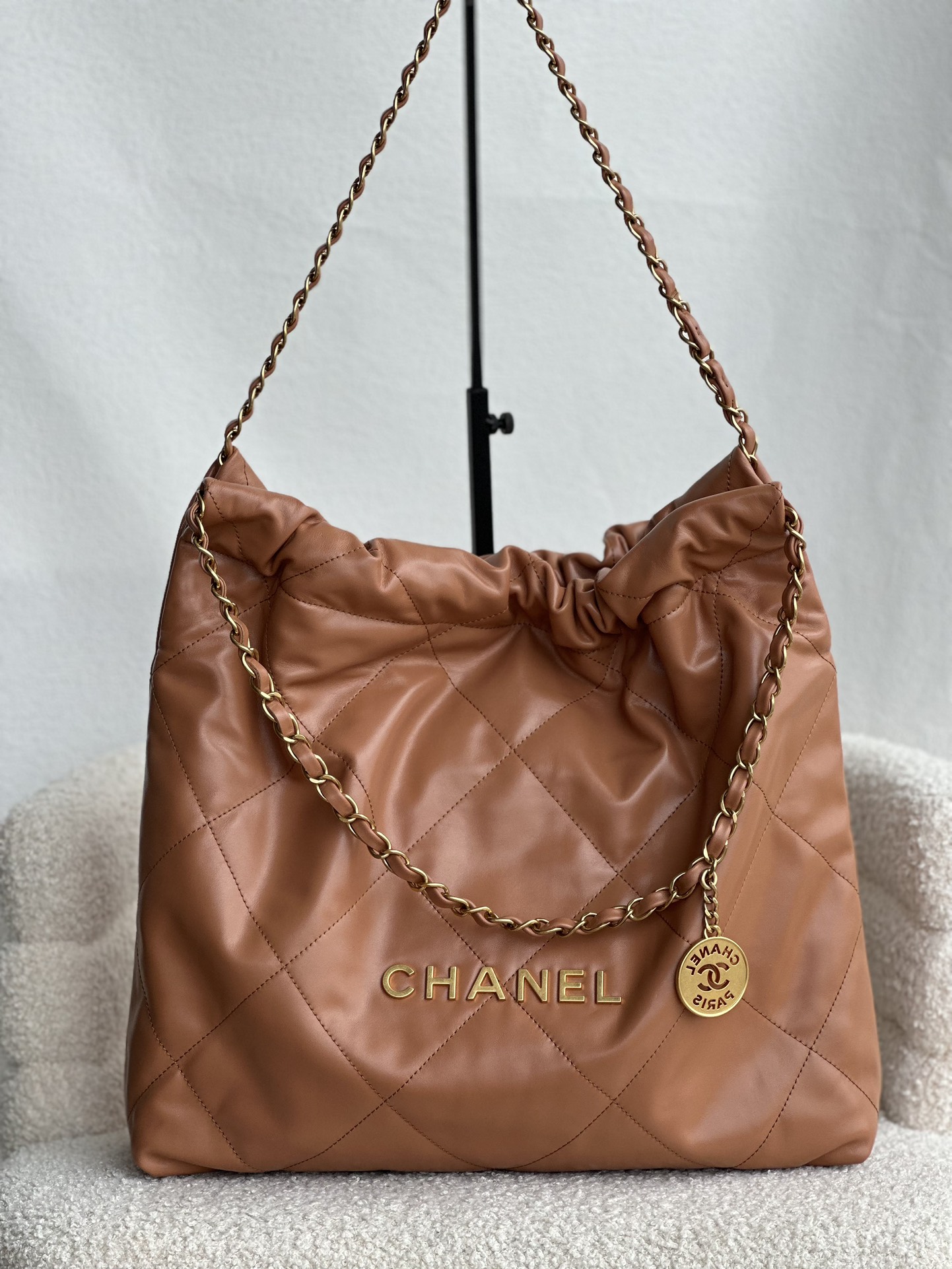 Chanel Crossbody & Shoulder Bags 2023 Luxury Replicas
 Caramel Gold Unisex Hardware Cowhide Vintage