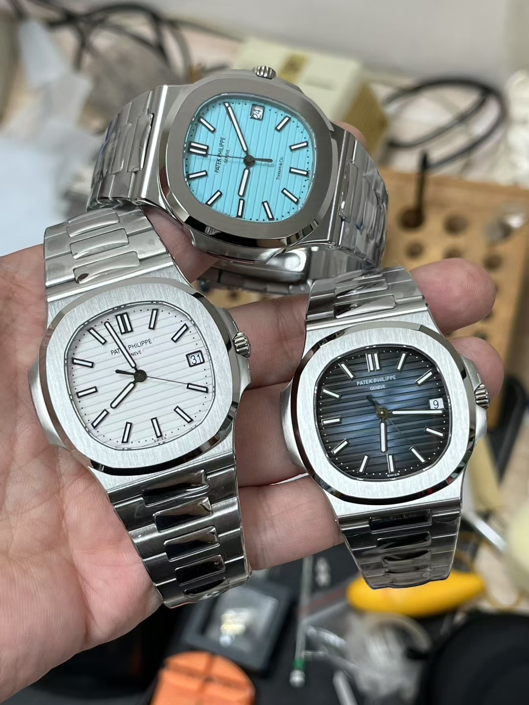NO:384498,DDF Patek Philippe 5711 lettering 324 machine, patek philippe19860909DDF百达翡丽5711刻字324机,,patek philippe,Watch
