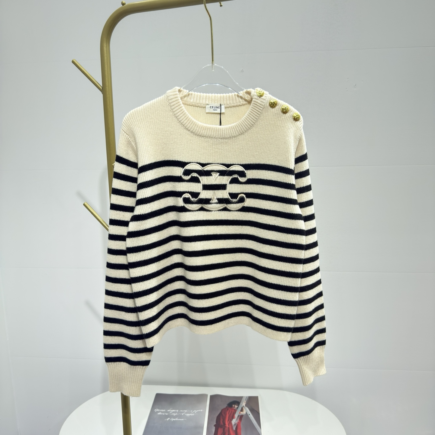 NO:454434,Scrambled knitted long sleeve size SML, alexander wang19860909塞家针织长袖 尺码SML,,alexander wang,Women's clothing