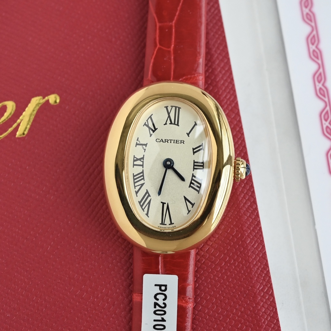 NO:394399,Model 1 Cartier Bathtub Series Rose Gold Watch Head with Red Crocodile Leather Strap The gorgeous red and fashionable rose gold are perfectly blended, fashionable and eye-catching and fairy-looking. The picture really can't capture its beauty. The real thing is super beautiful and super textured, cartier, crocodile skin19860909款1 卡地亚 浴缸系列 玫瑰金表头搭配红色鳄鱼皮表带 红色的艳丽与时尚的玫瑰金完美融合,时尚醒目神仙颜值啊 图片真的拍不出它的美 实物超好看超有质感,,cartier,crocodile skin,Watch