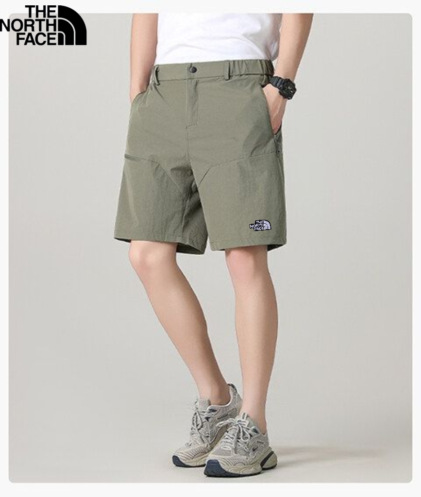  💰125北面The north face夏季新款，男士高品质显瘦休闲时尚西装短裤，男士休闲五分裤中裤！
颜色:黑色，灰色，绿色，藏青色
尺码:M-3Xl