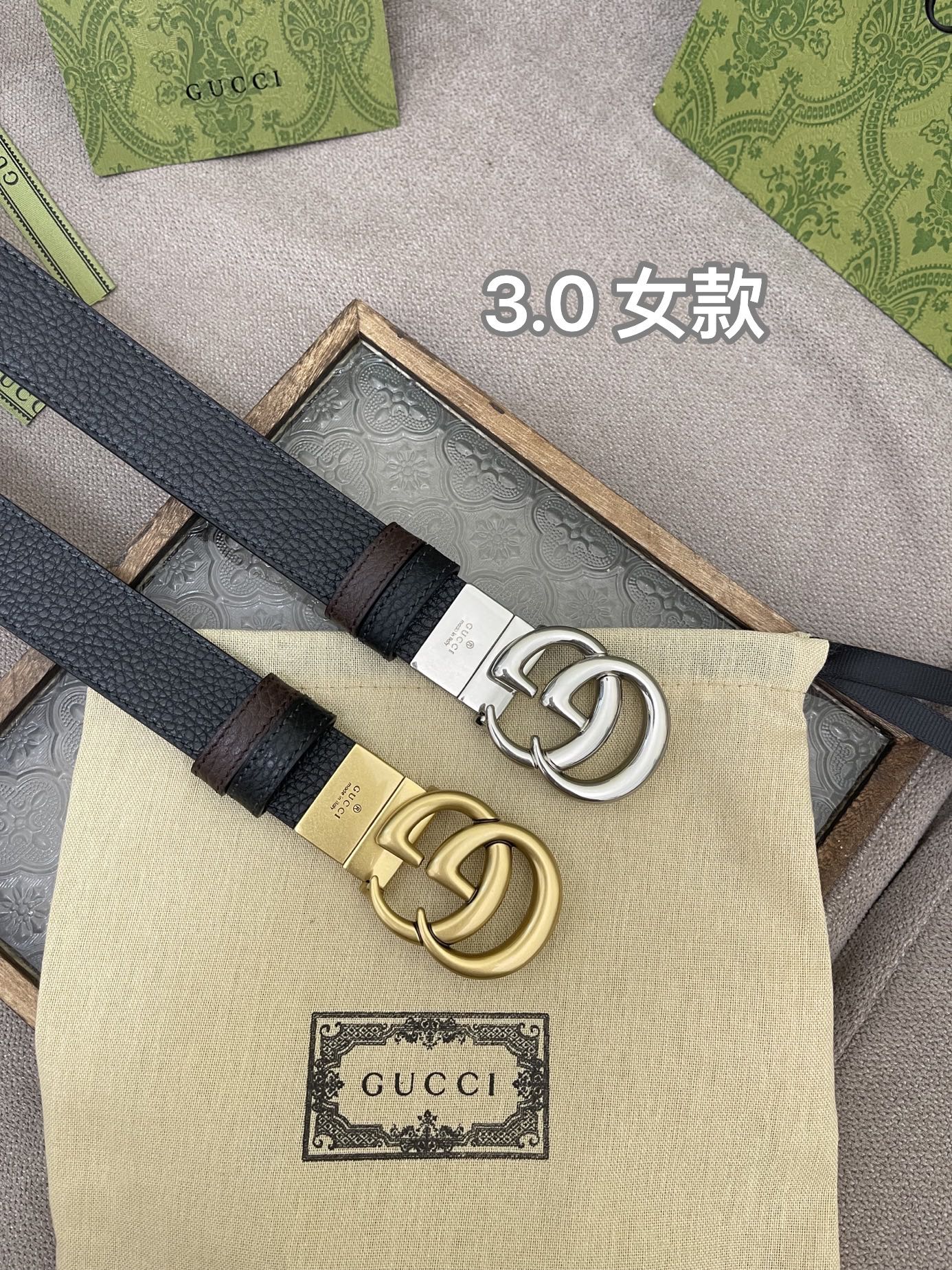 Gucci Gucci 3.0cm 女款