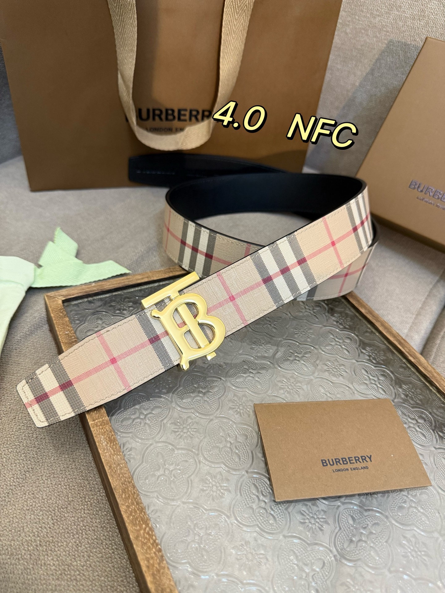 p368 Imports leather, grafts/fowl skins for the original grade of Burberry - 图片 1
