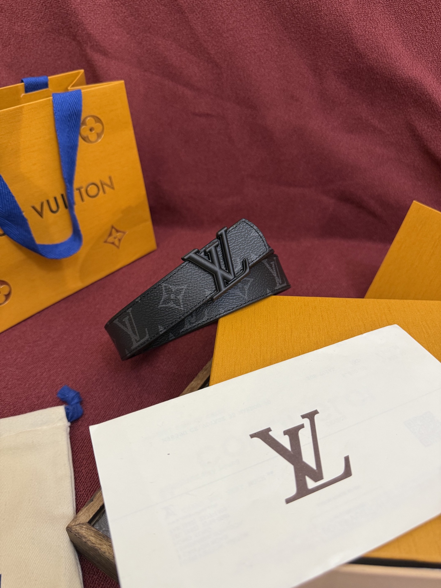 Louis Vuitton Initiales Reversible Belt 3.0 cm - Monogram Canvas & Leather 2 i1757863060809 6862 0 3