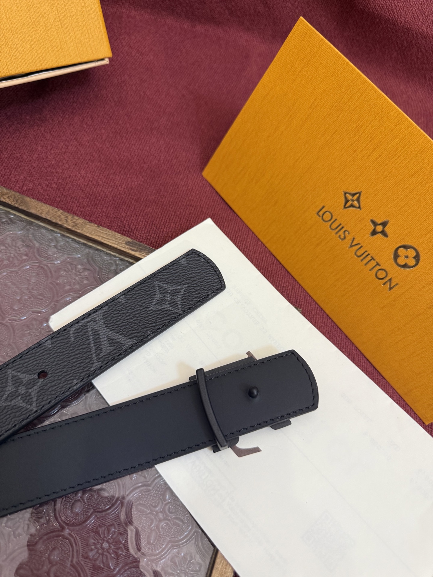 Louis Vuitton Initiales Reversible Belt 3.0 cm - Monogram Canvas & Leather 6 i1757863060887 8026 0 2
