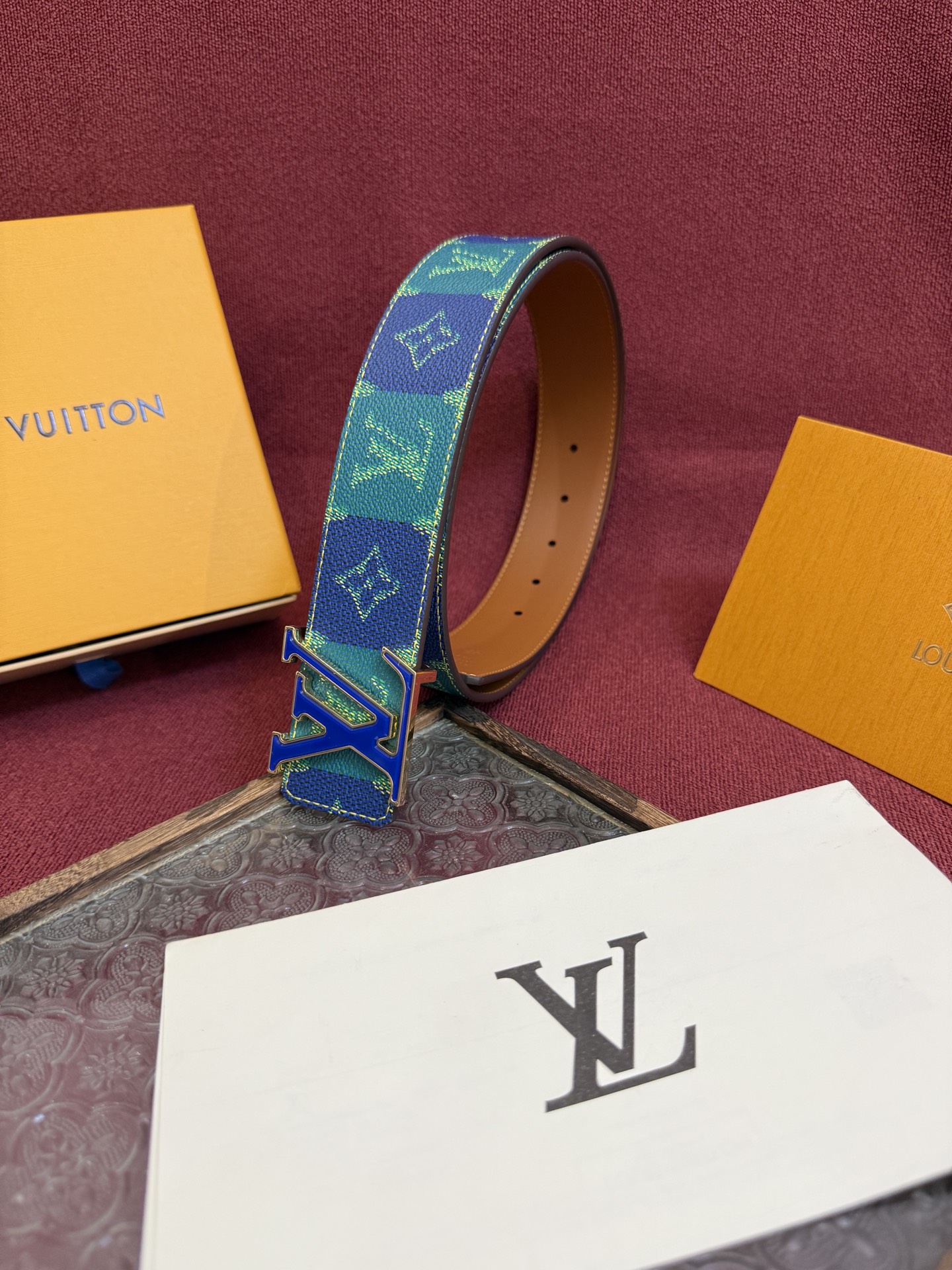 Louis Vuitton Initiales College Monogram Heritage Reversible Belt 40mm 4 i1758990472604 2332 0 1