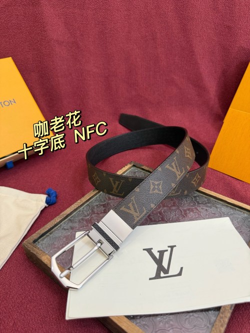 Louis Vuitton LV 3.5 Belt, Slender Reversible Leather Belt, Modern Style 1 Louis Vuitton LV 3.5 Belt, Slender Reversible Leather Belt, Modern Style