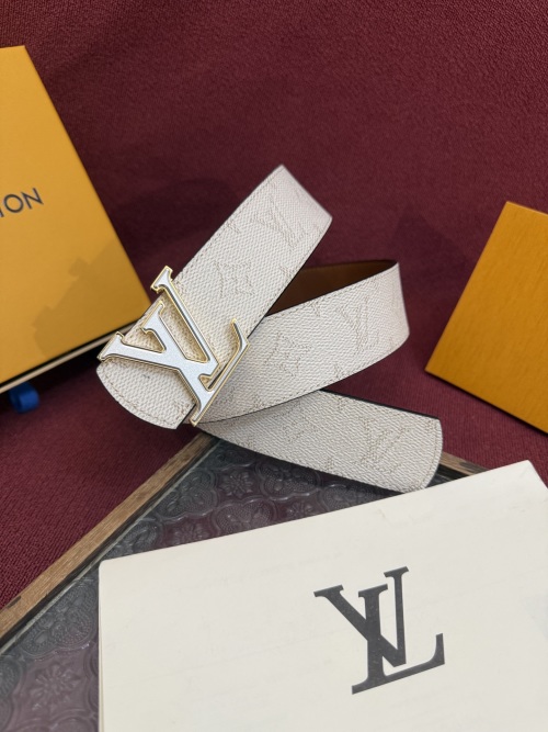 Louis Vuitton Dimension Reversible Belt - Monogram Canvas & LV Dimension Buckle 1 Louis Vuitton Dimension Reversible Belt - Monogram Canvas & LV Dimension Buckle