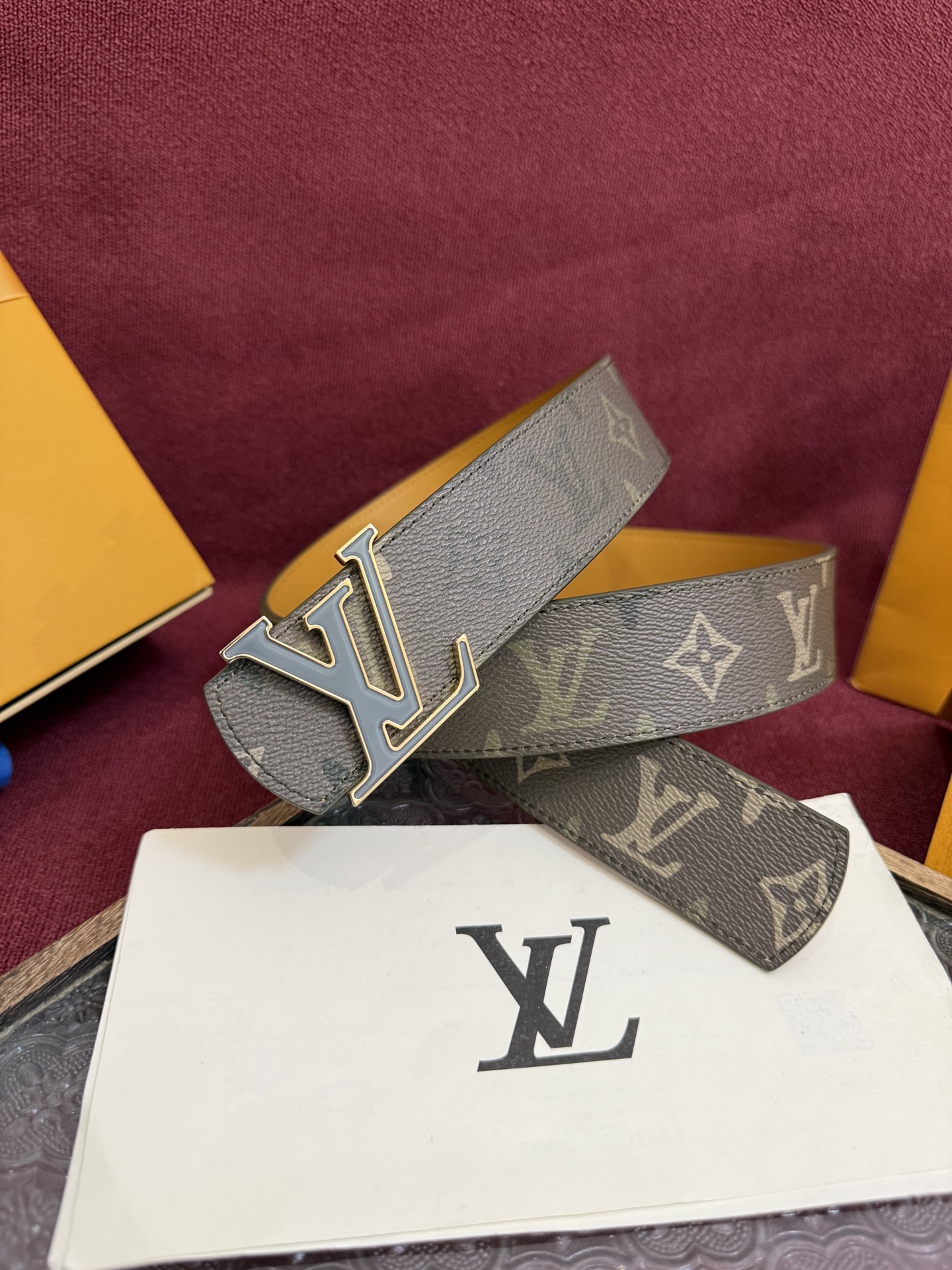 LV belte LV Dimension Monogram Surplus Monogram