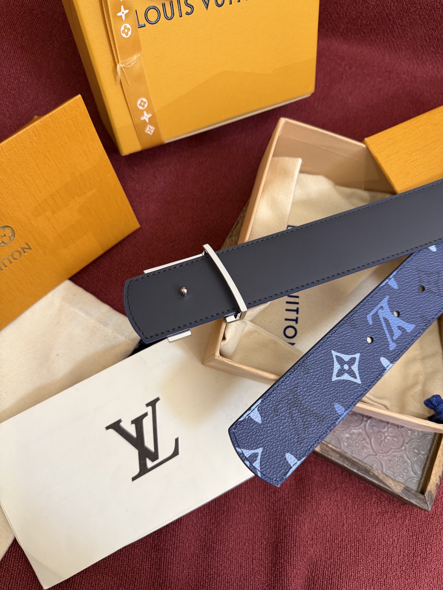 LV belt LV Dimension Monogram Surplus Monogram — photo 4