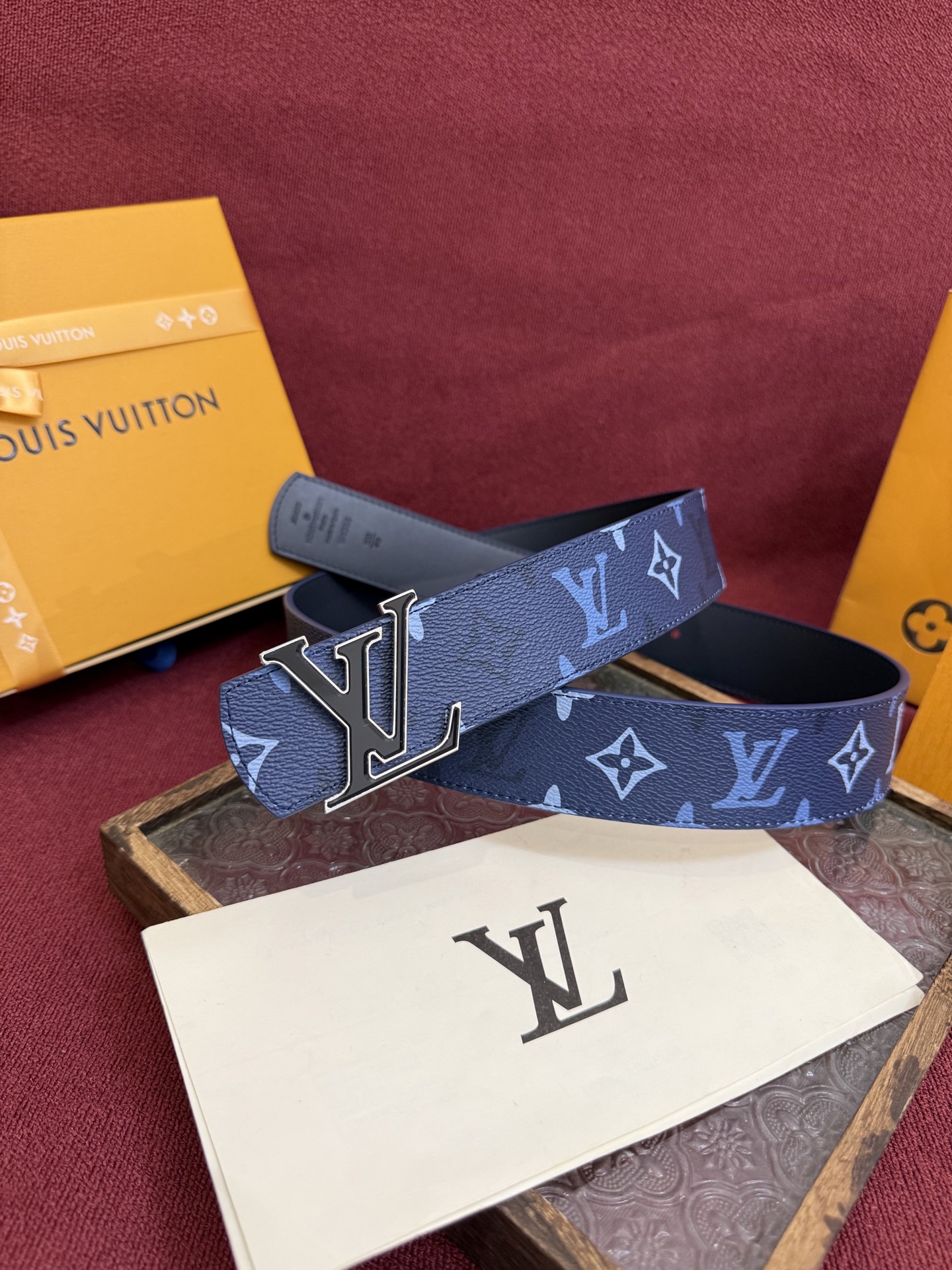 LV belt LV Dimension Monogram Surplus Monogram — photo 2