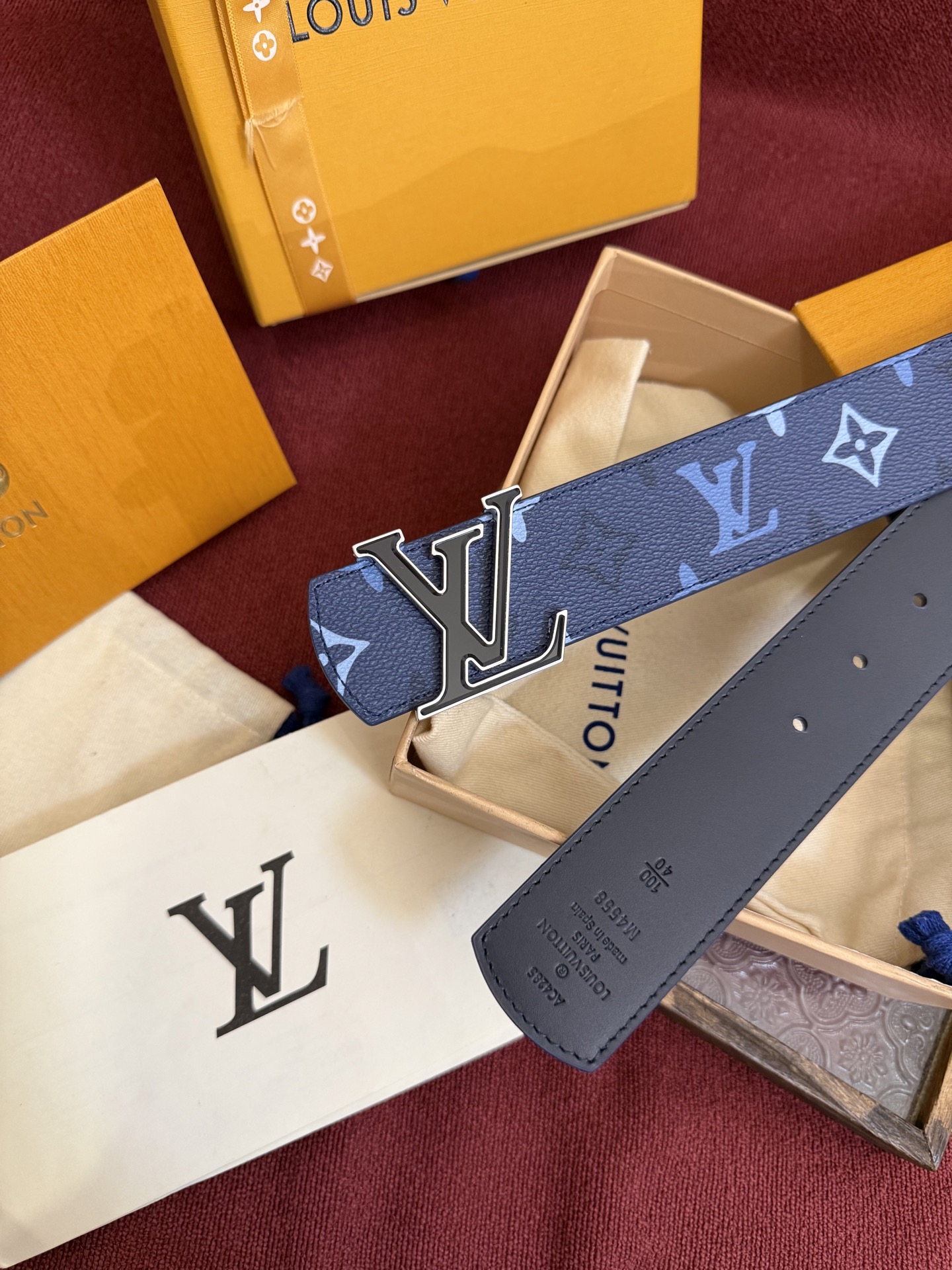 LV belt LV Dimension Monogram Surplus Monogram — photo 3