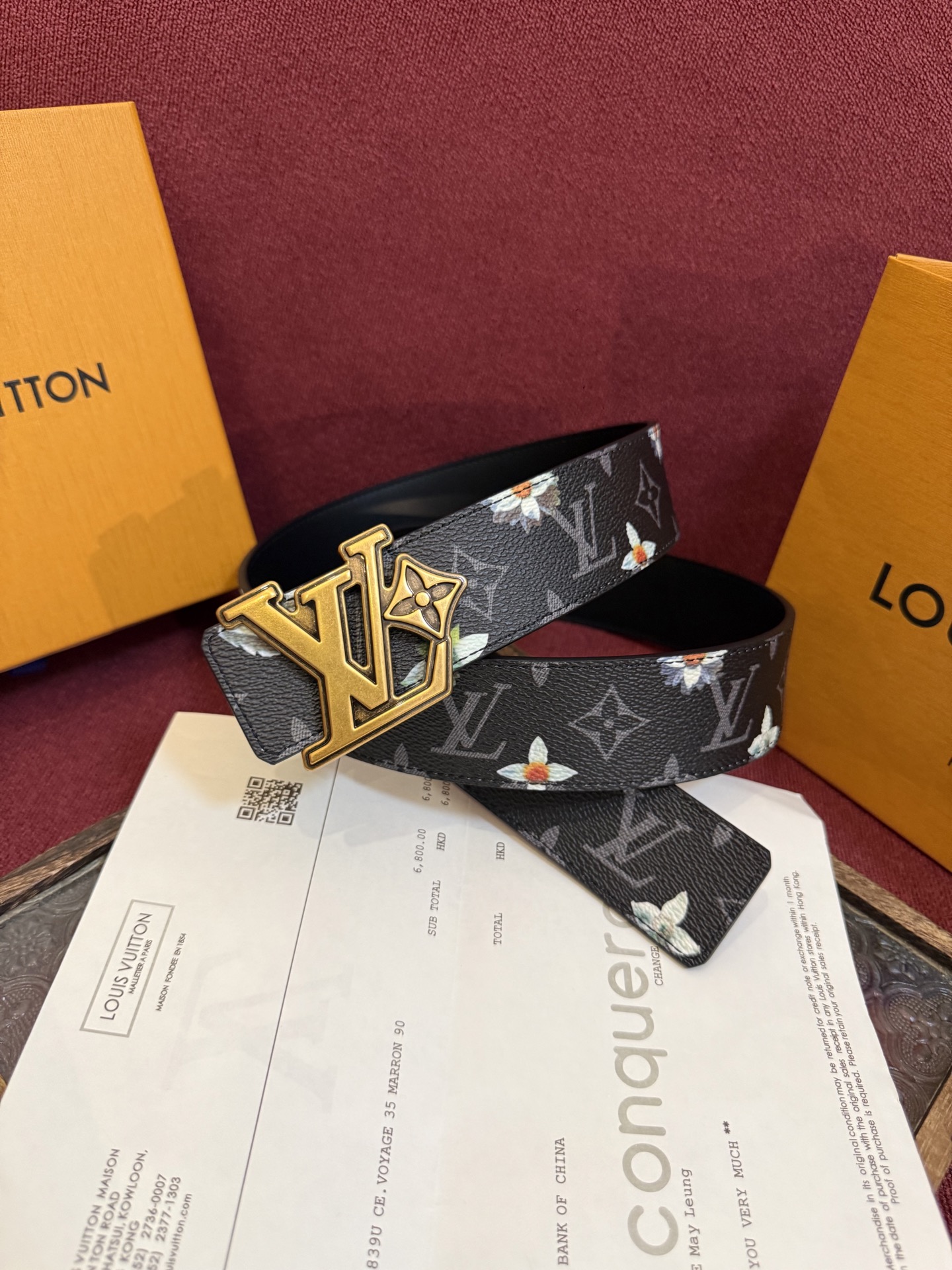 루이비통 벨트 57750 Louis Vuitton Belt