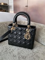 Dior Lady Handbags Crossbody & Shoulder Bags Sell High Quality
 Black