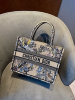 Dior Book Tote Tote Bags Brown Winter Collection