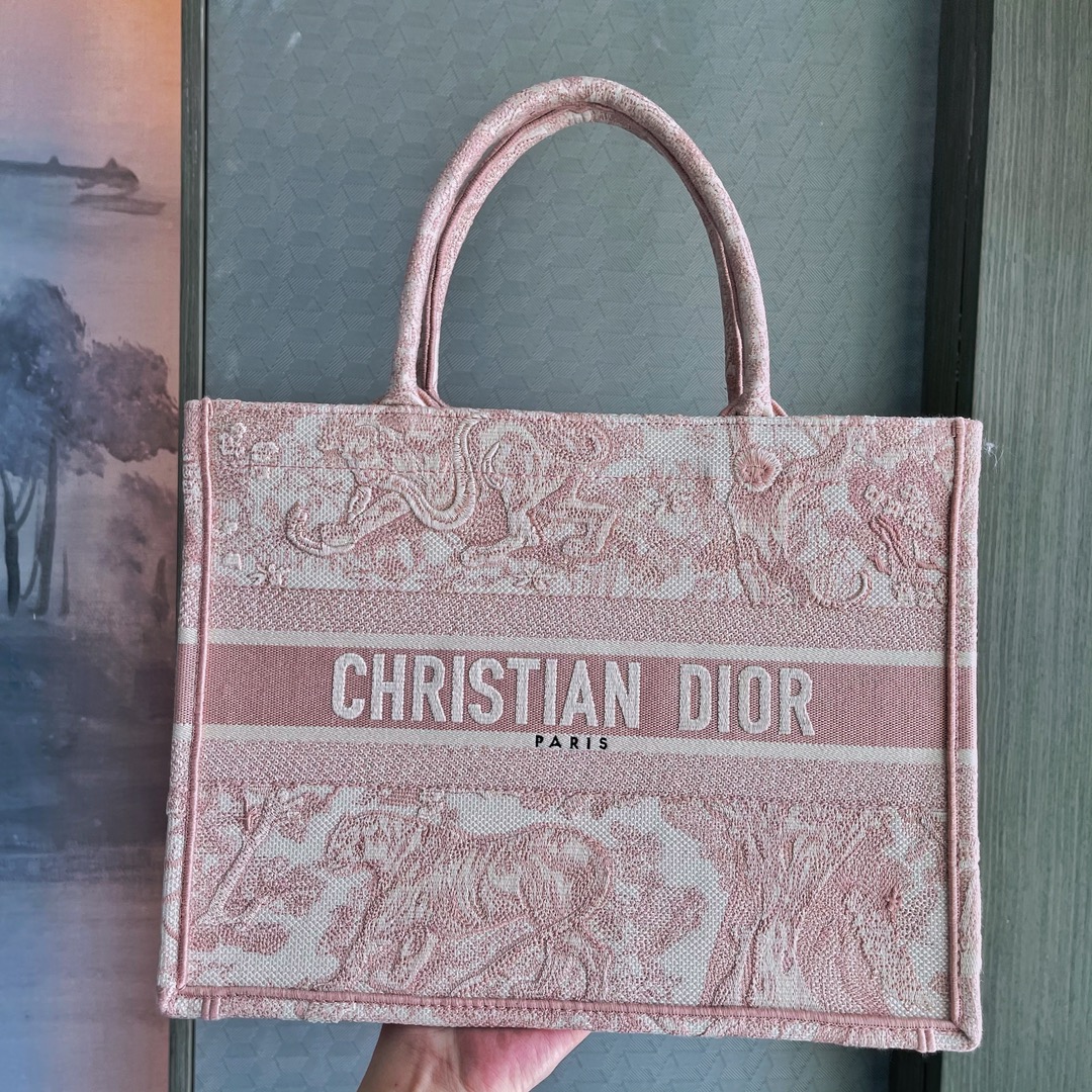 Dior Book Tote Tassen handtassen Tote Tas Roze Fashion