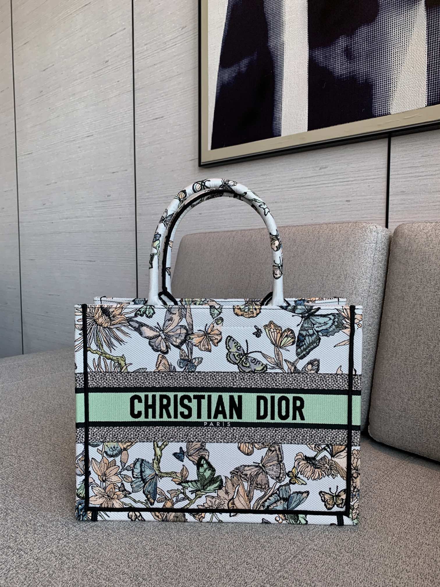 Dior Book Tote Tassen handtassen Tote Tas Groen