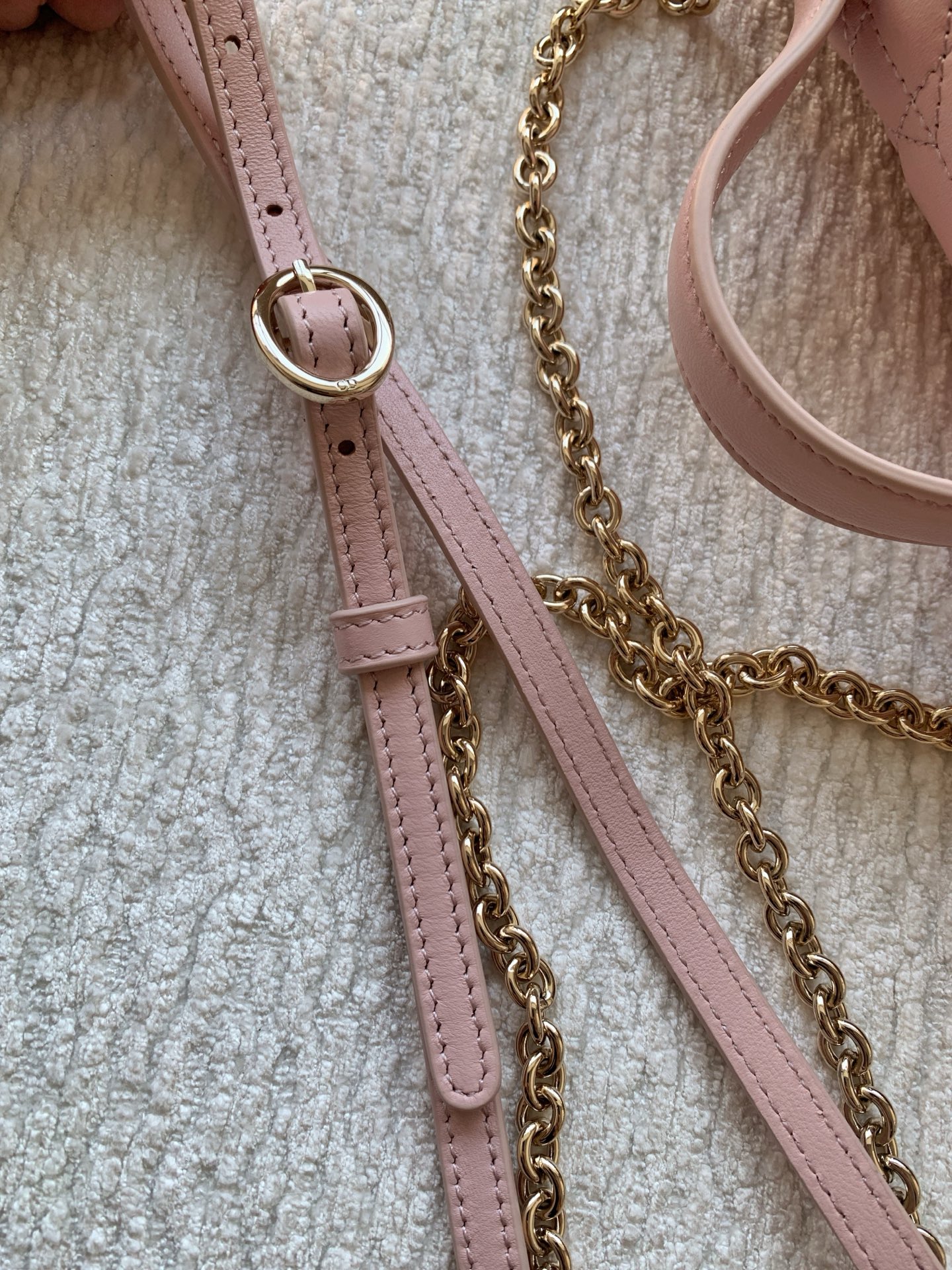디올 핑크 리본 가방 상세 이미지 9