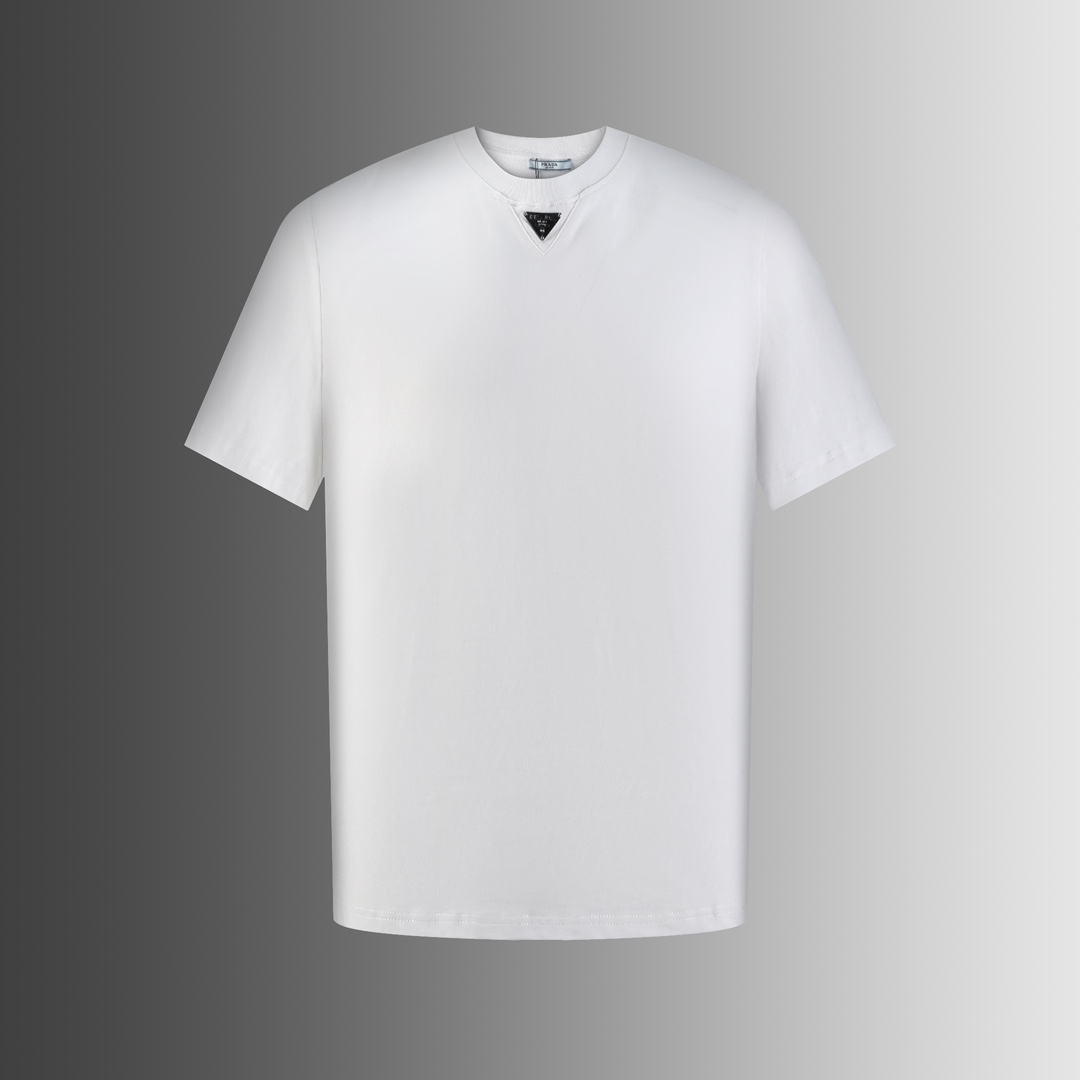Prada Clothing T-Shirt Unisex Cotton Spring/Summer Collection