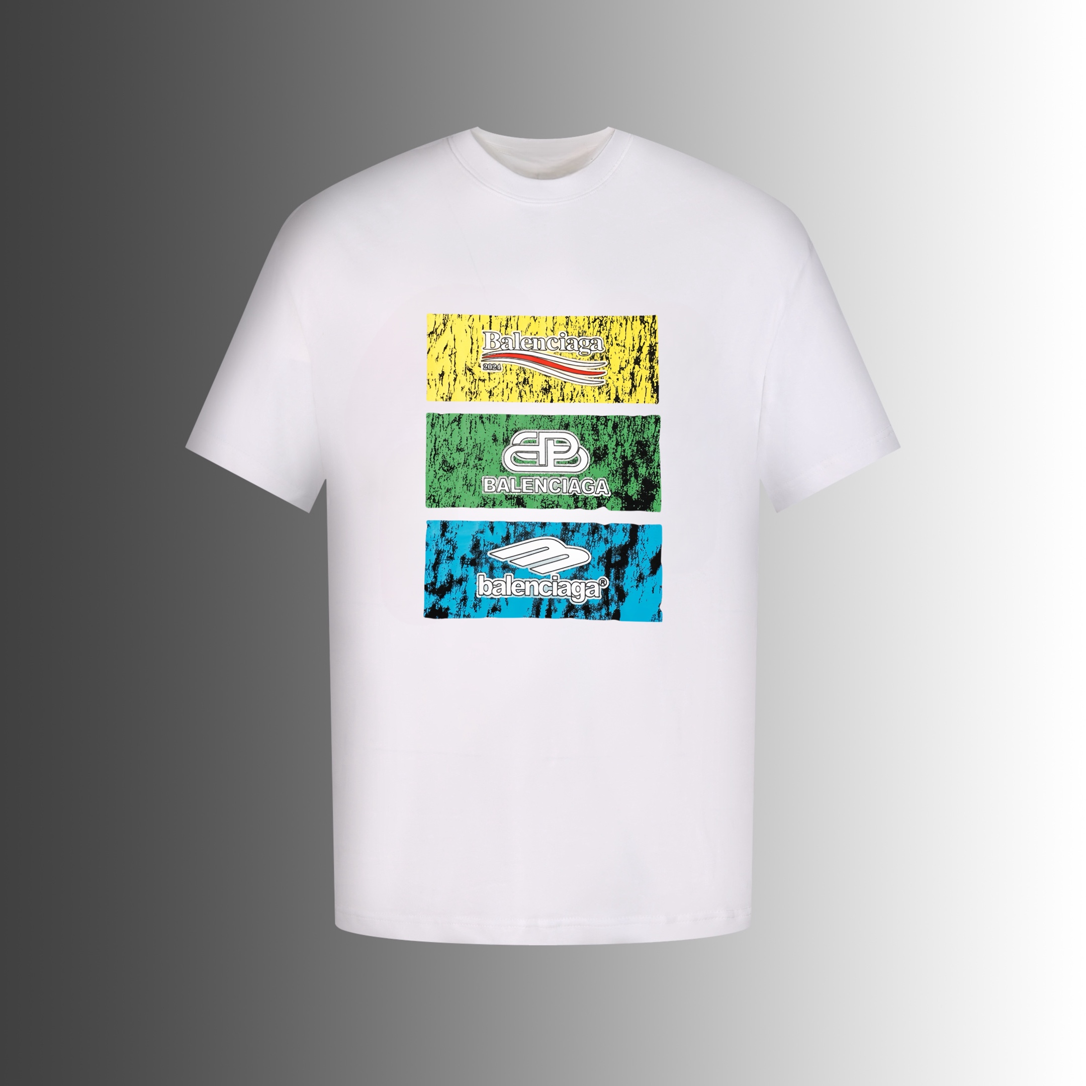 Balenciaga Clothing T-Shirt Printing Unisex Cotton Spring/Summer Collection